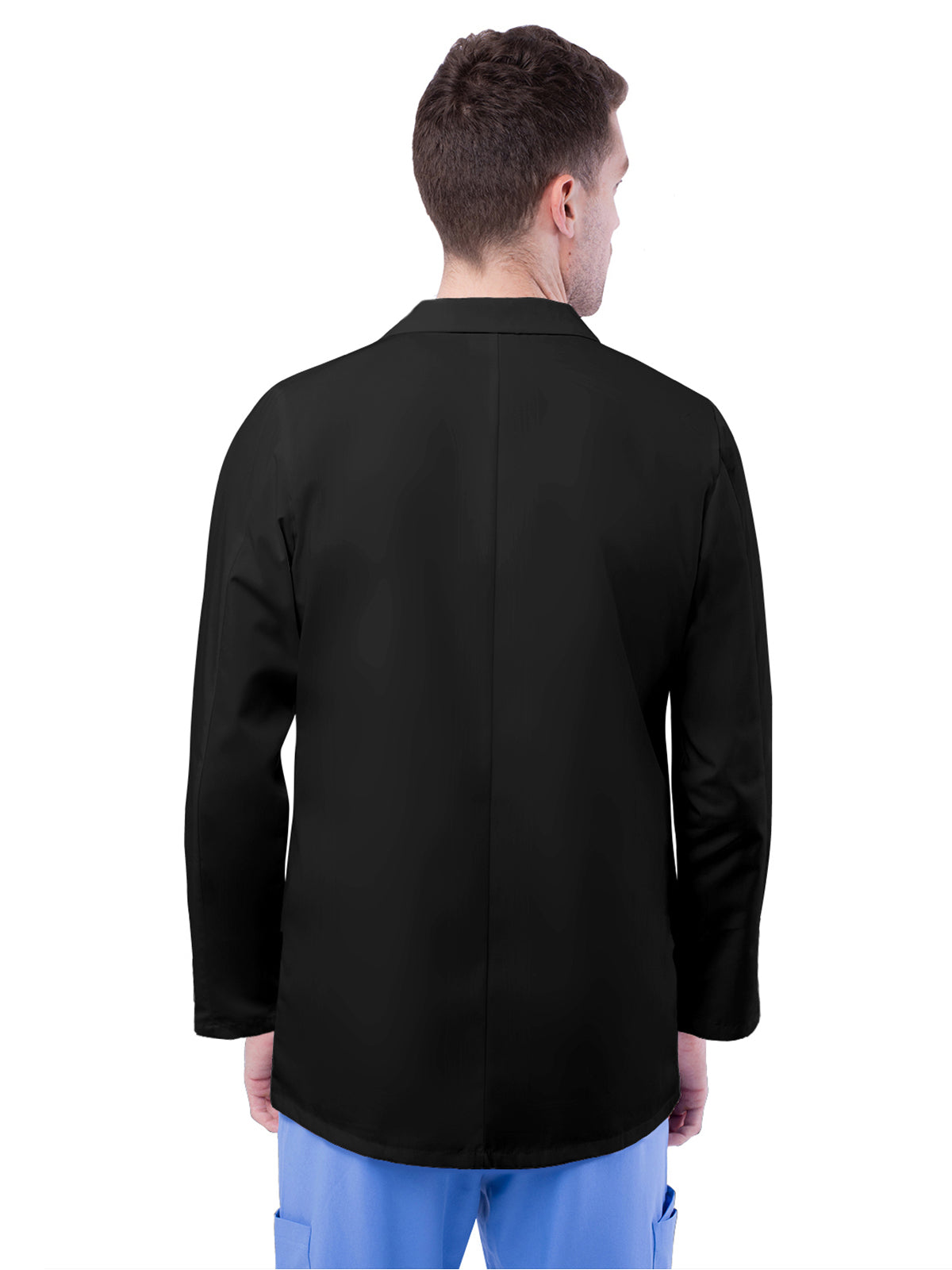 Unisex Three-Pocket 31" Consultation Lab Coat - 805 - Black