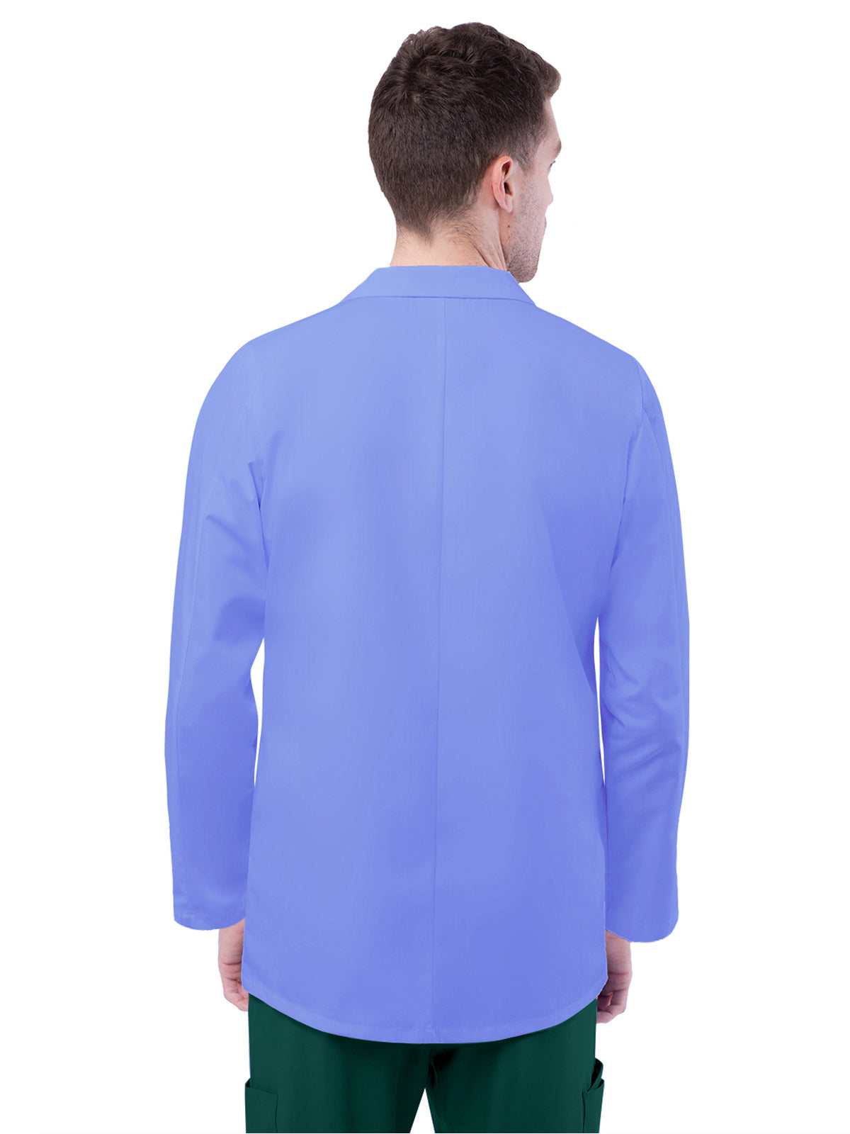 Unisex Three-Pocket 31" Consultation Lab Coat - 805 - Ceil Blue
