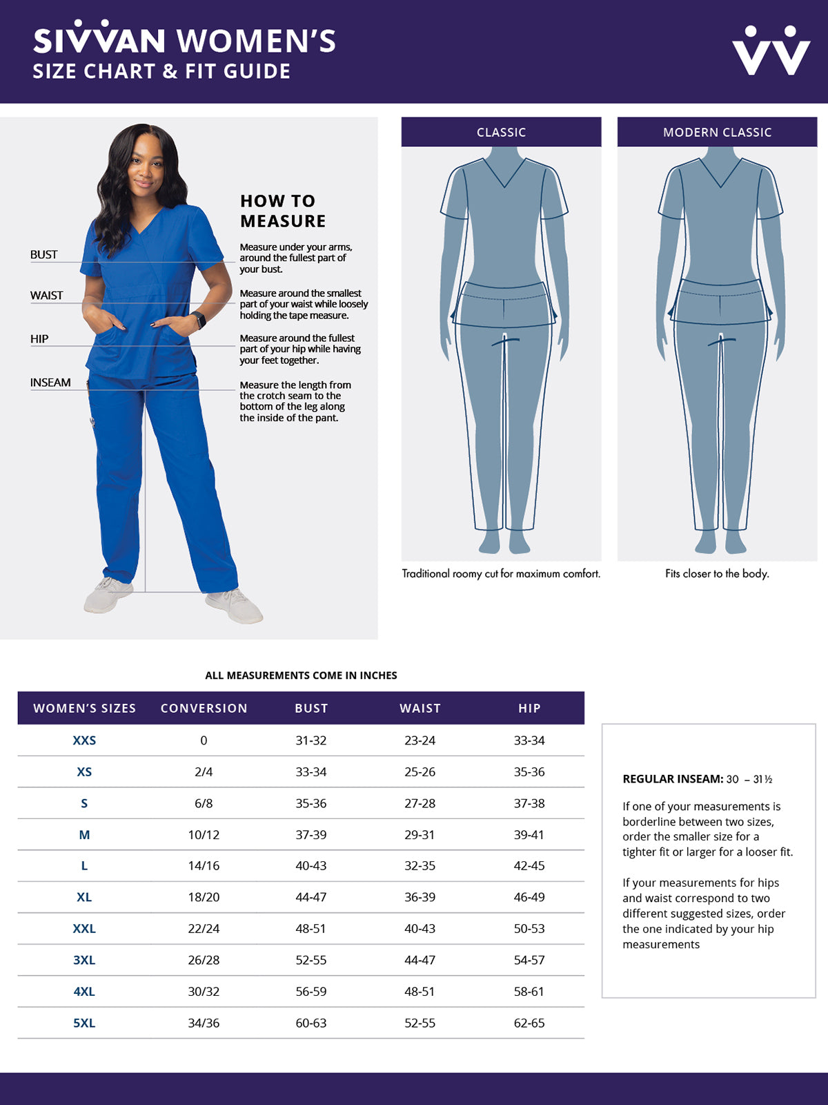 Women's Long Sleeve Underscrub Tee - S8500 - Black