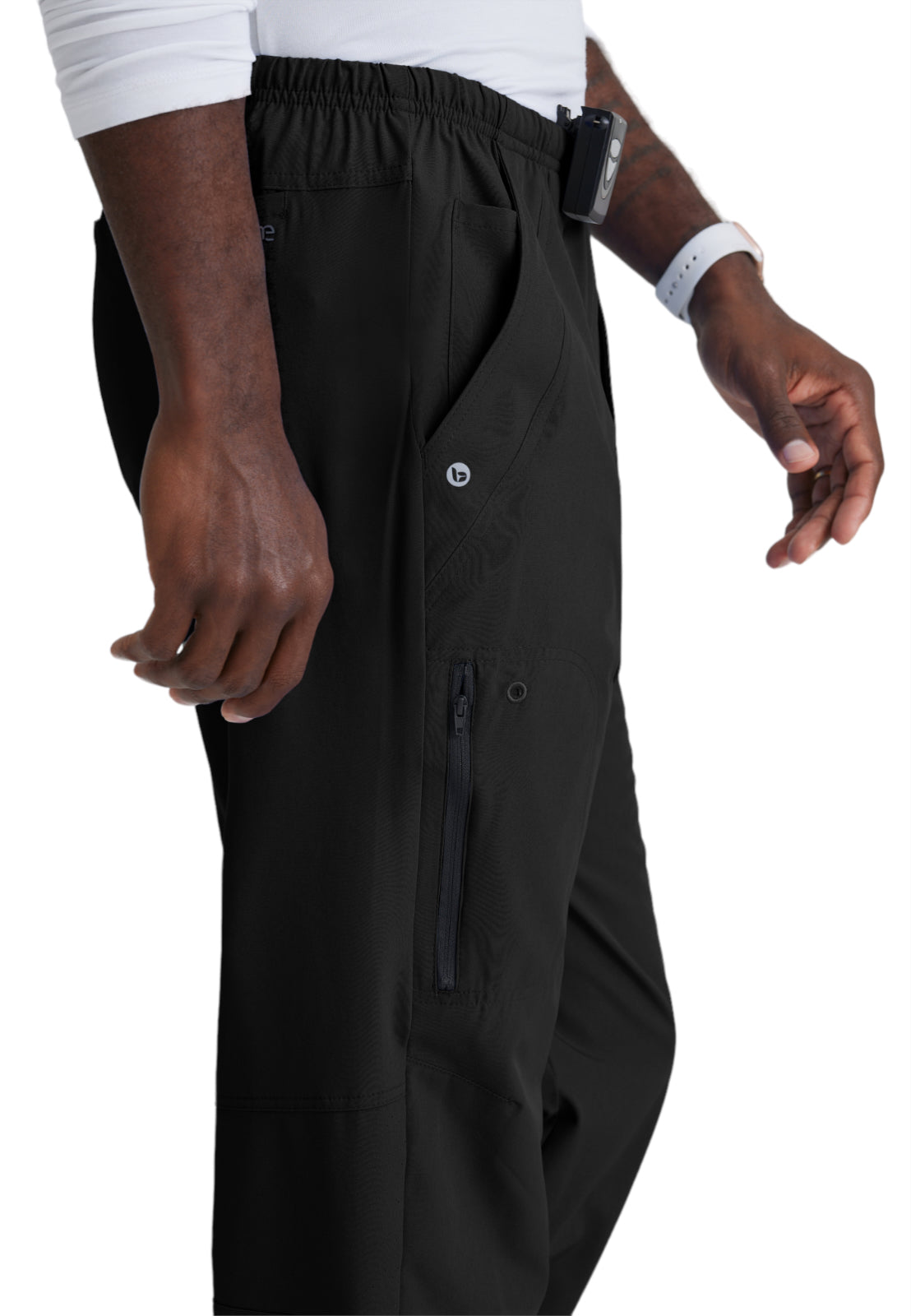 Men's 7 Pockets 4-Way Stretch Fabric Amplify Pant - 0217 - Black