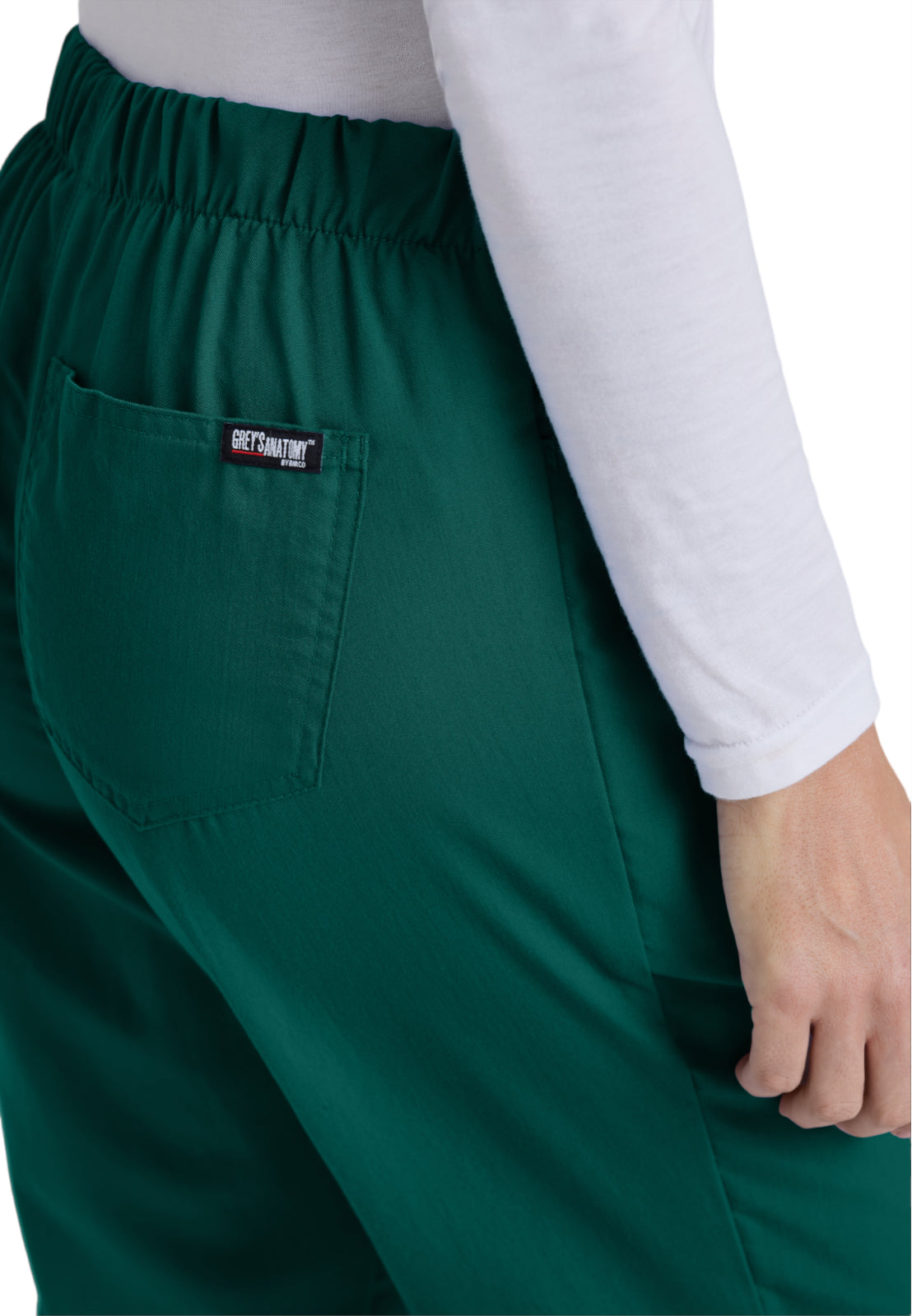 Women's Tie Front Riley Pant - 4232 - Hunter Green