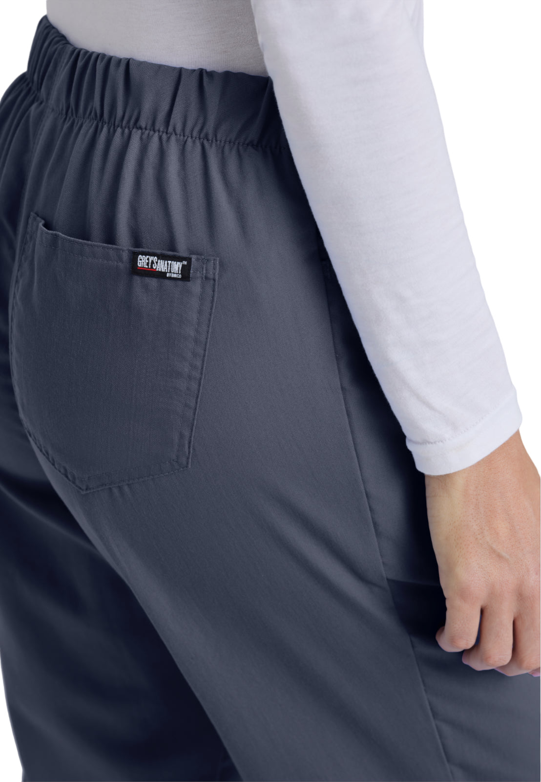 Women's Tie Front Riley Pant - 4232 - Steel