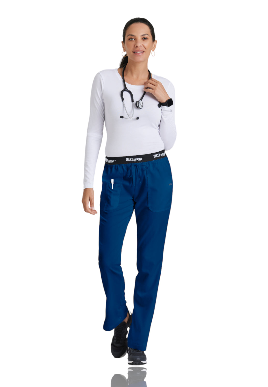 Women's Drawcord Aubrey Pant - 4275 - Indigo (Navy)