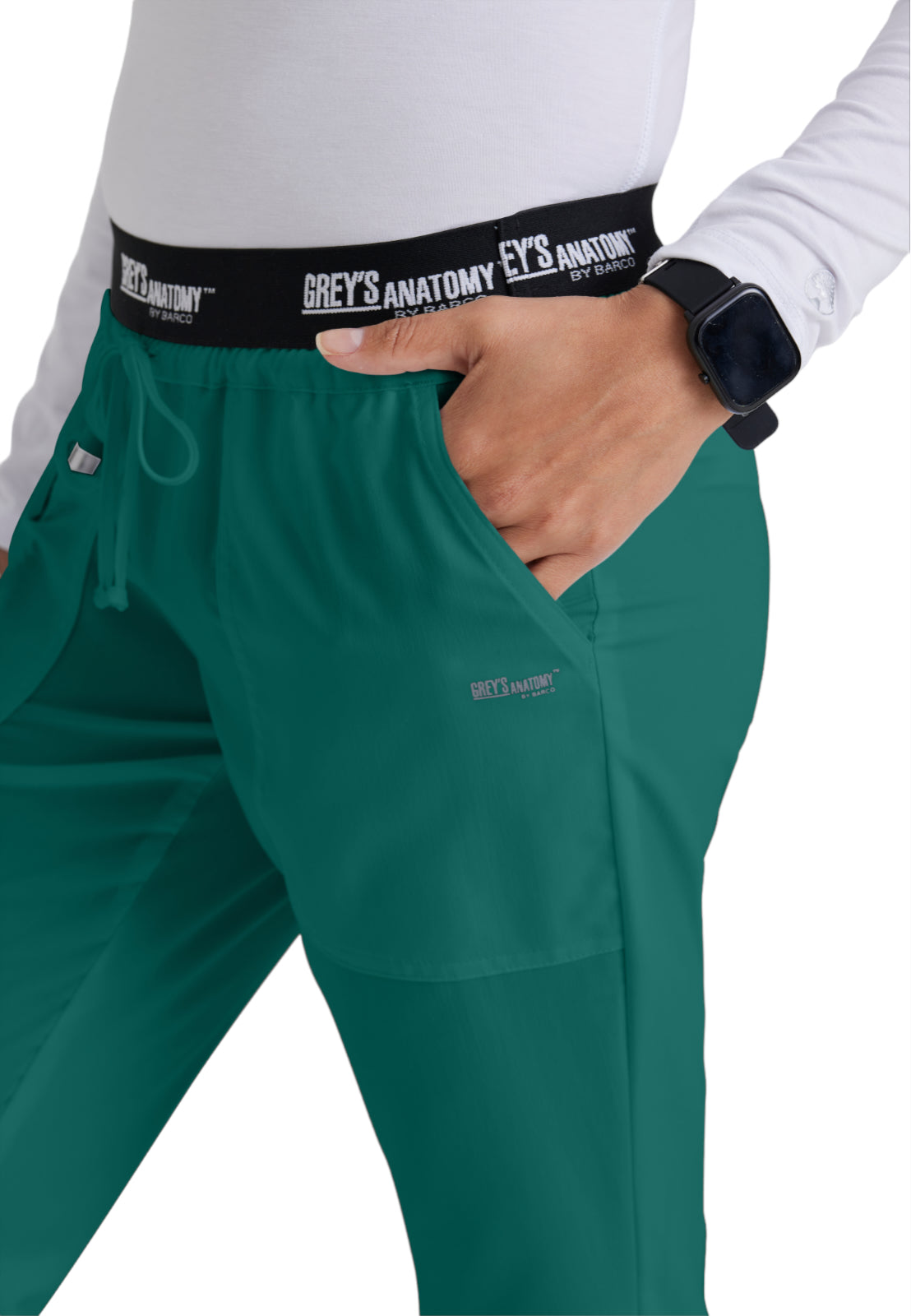 Women's Drawcord Aubrey Pant - 4275 - Hunter Green