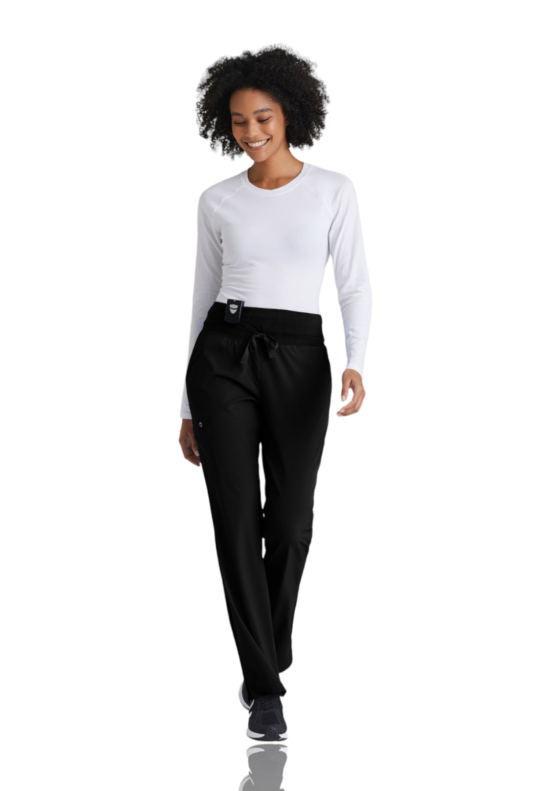 Women's Cargo Pocket Stride Pant - 5206 - Black