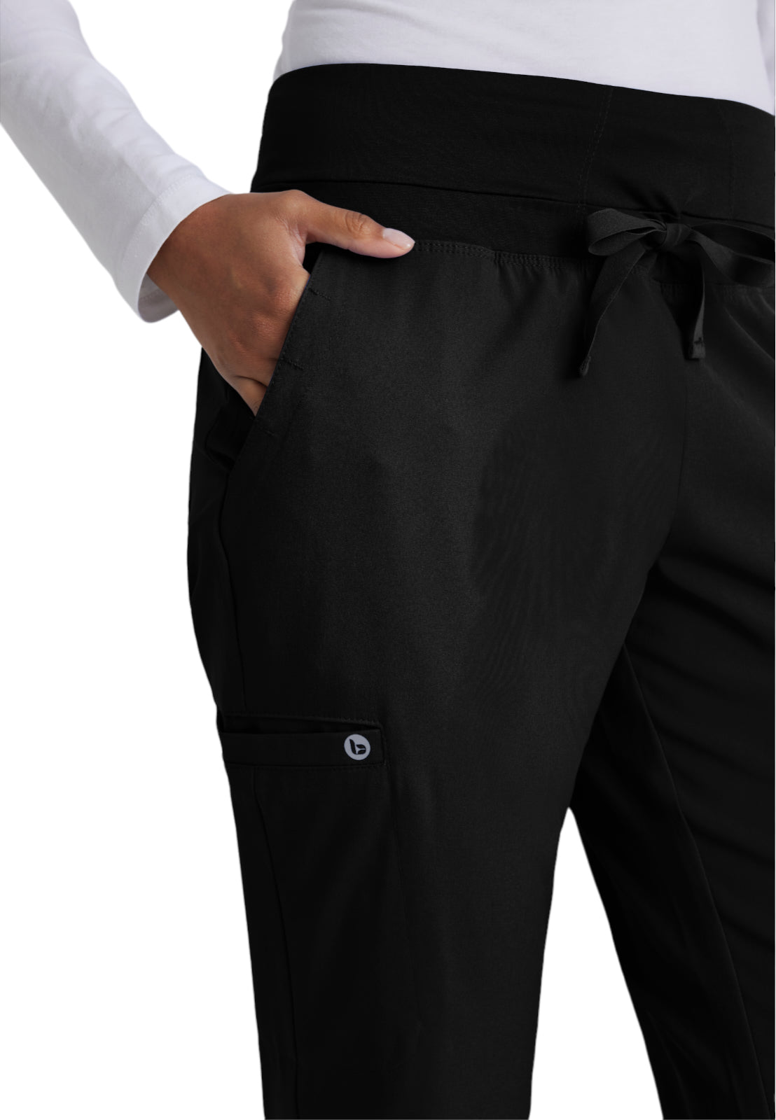 Women's Cargo Pocket Stride Pant - 5206 - Black