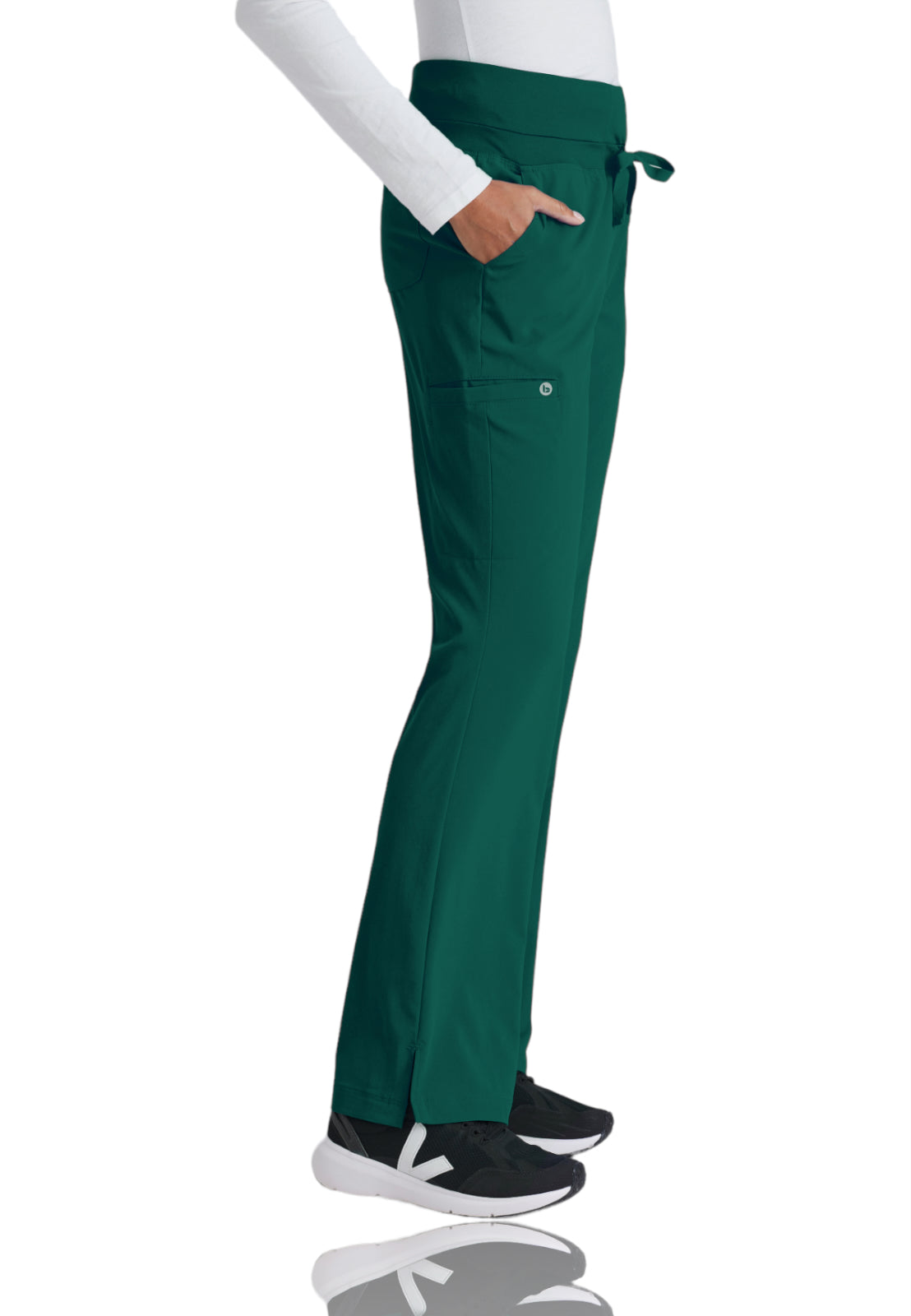 Women's Cargo Pocket Stride Pant - 5206 - Hunter Green