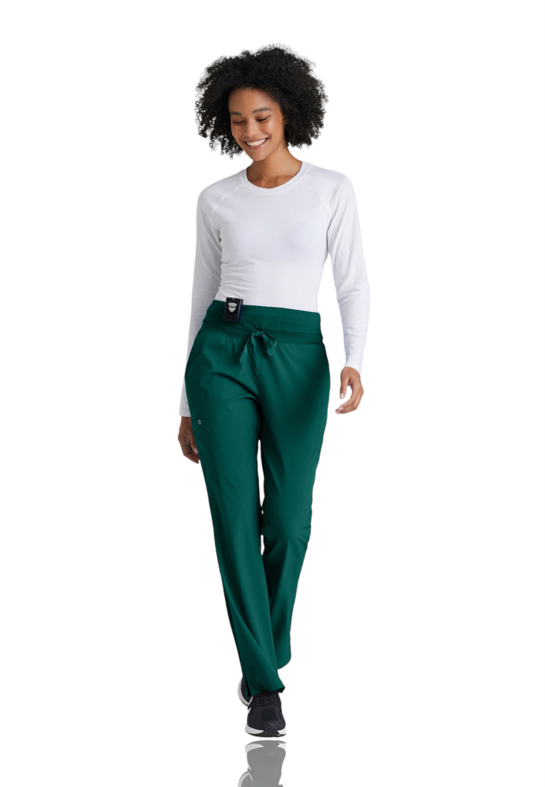 Women's Cargo Pocket Stride Pant - 5206 - Hunter Green