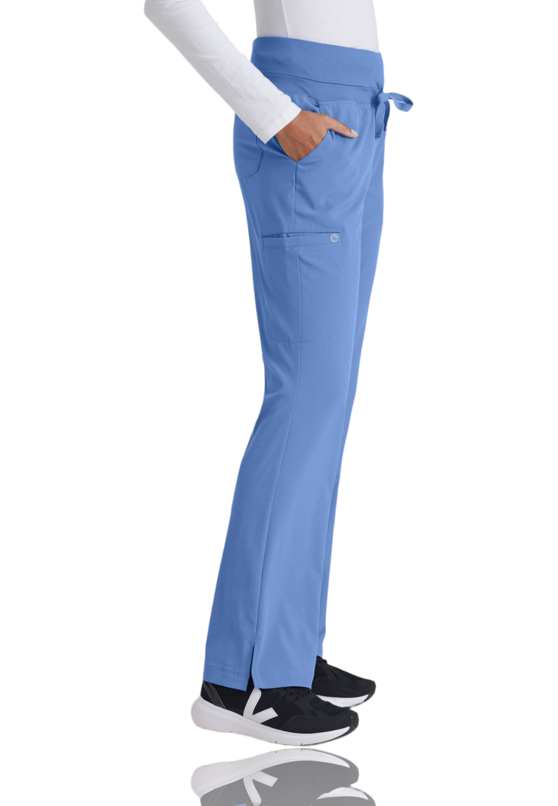 Women's Cargo Pocket Stride Pant - 5206 - Ciel Blue