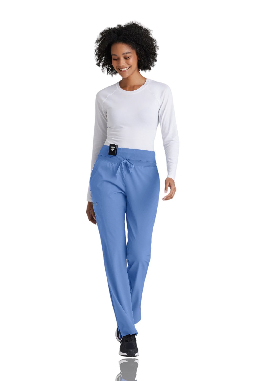 Women's Cargo Pocket Stride Pant - 5206 - Ciel Blue