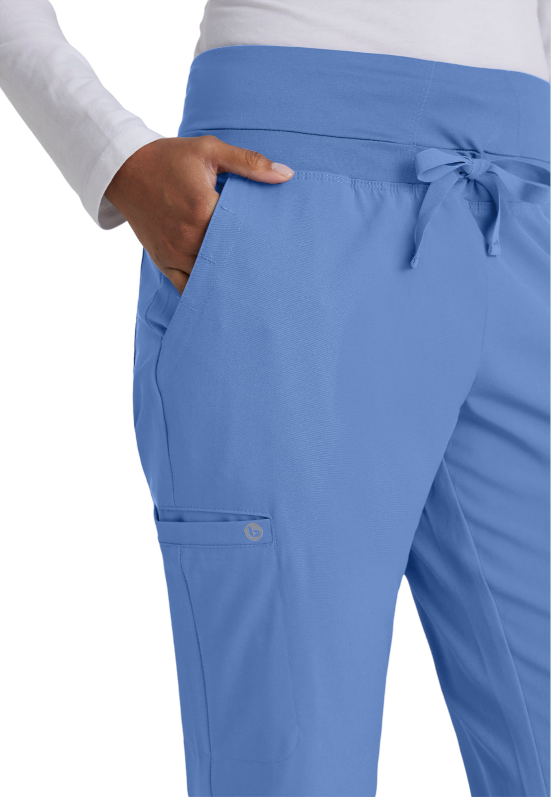 Women's Cargo Pocket Stride Pant - 5206 - Ciel Blue