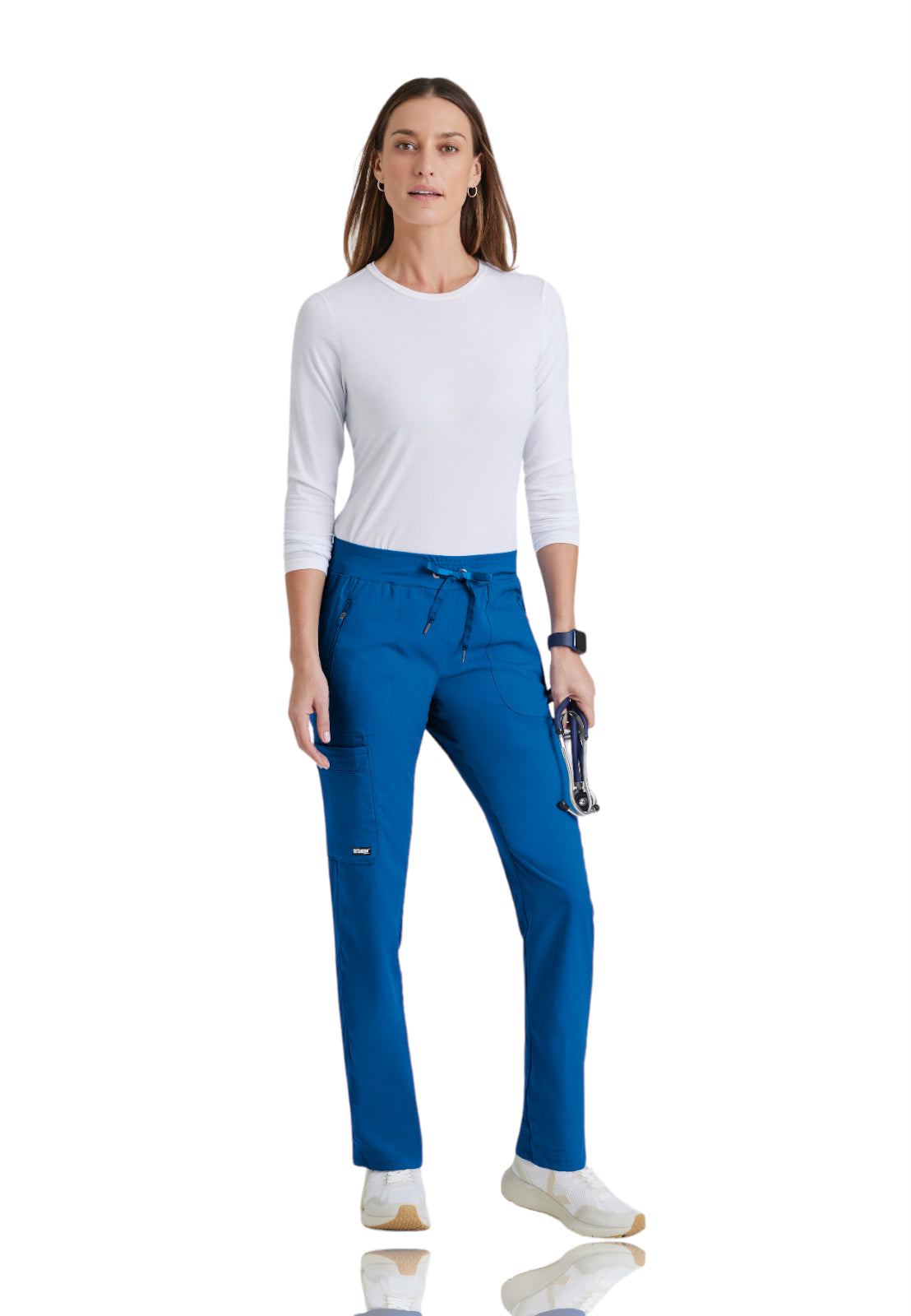 Women's Hidden Welt Pocket Elevate Pant - 7228 - New Royal