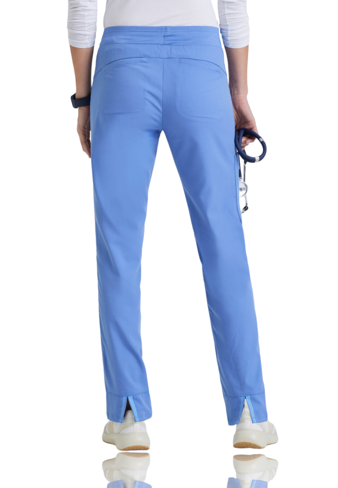 Women's Hidden Welt Pocket Elevate Pant - 7228 - Ciel Blue
