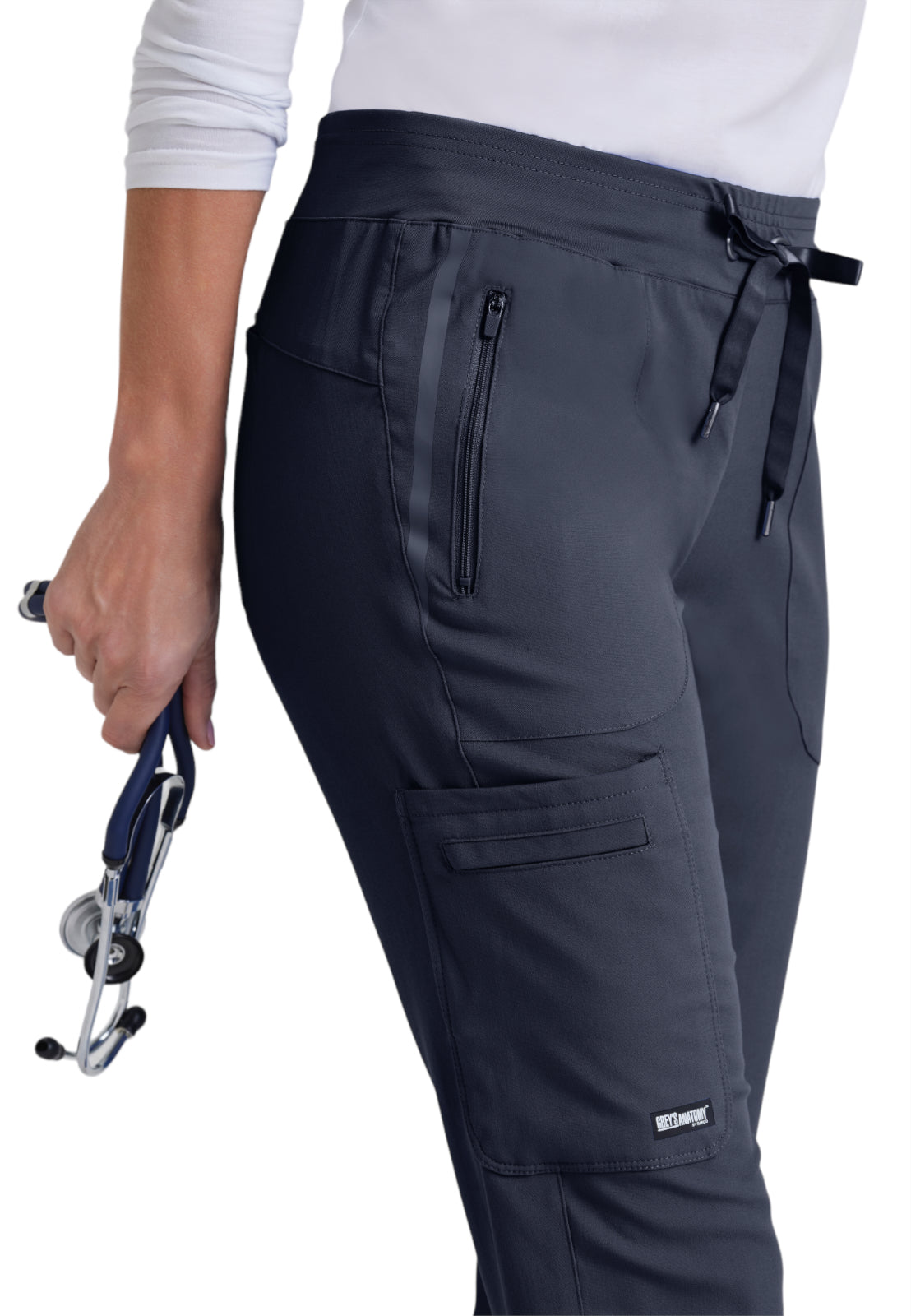 Women's Hidden Welt Pocket Elevate Pant - 7228 - Steel