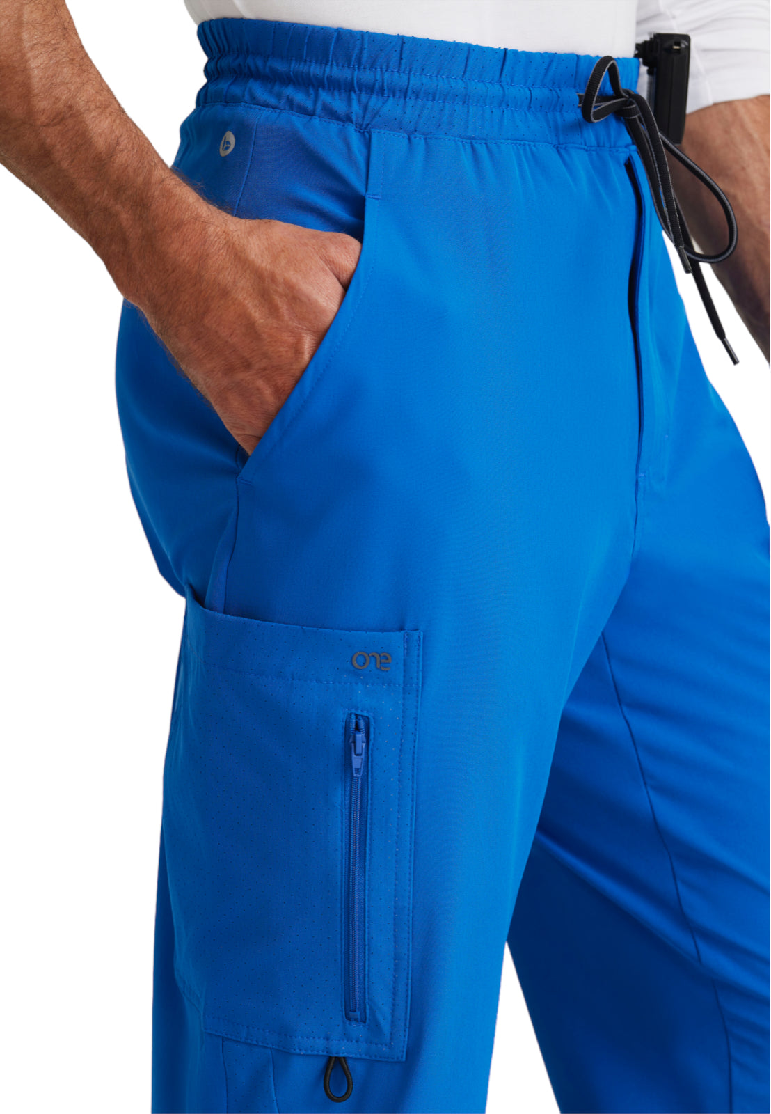 Men's Perforated Side Panels Vortex Jogger Pant - BOP520 - New Royal