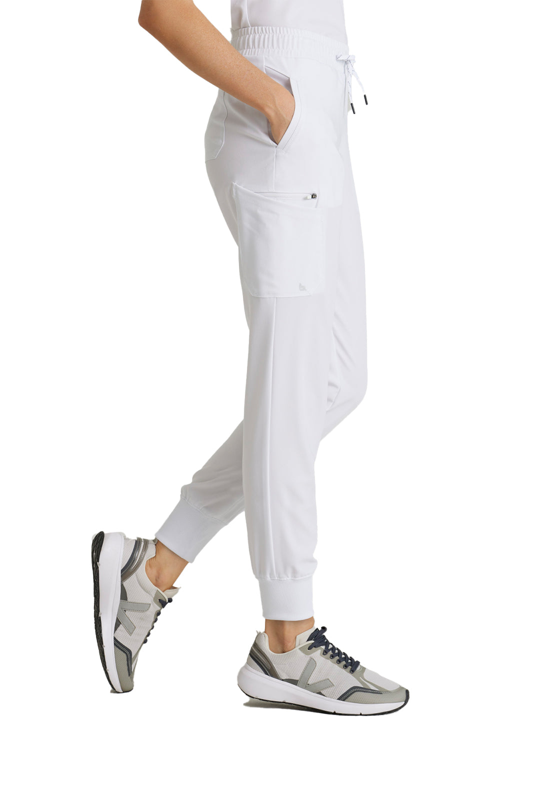 Women's Union Jogger Pant - BUP647 - White