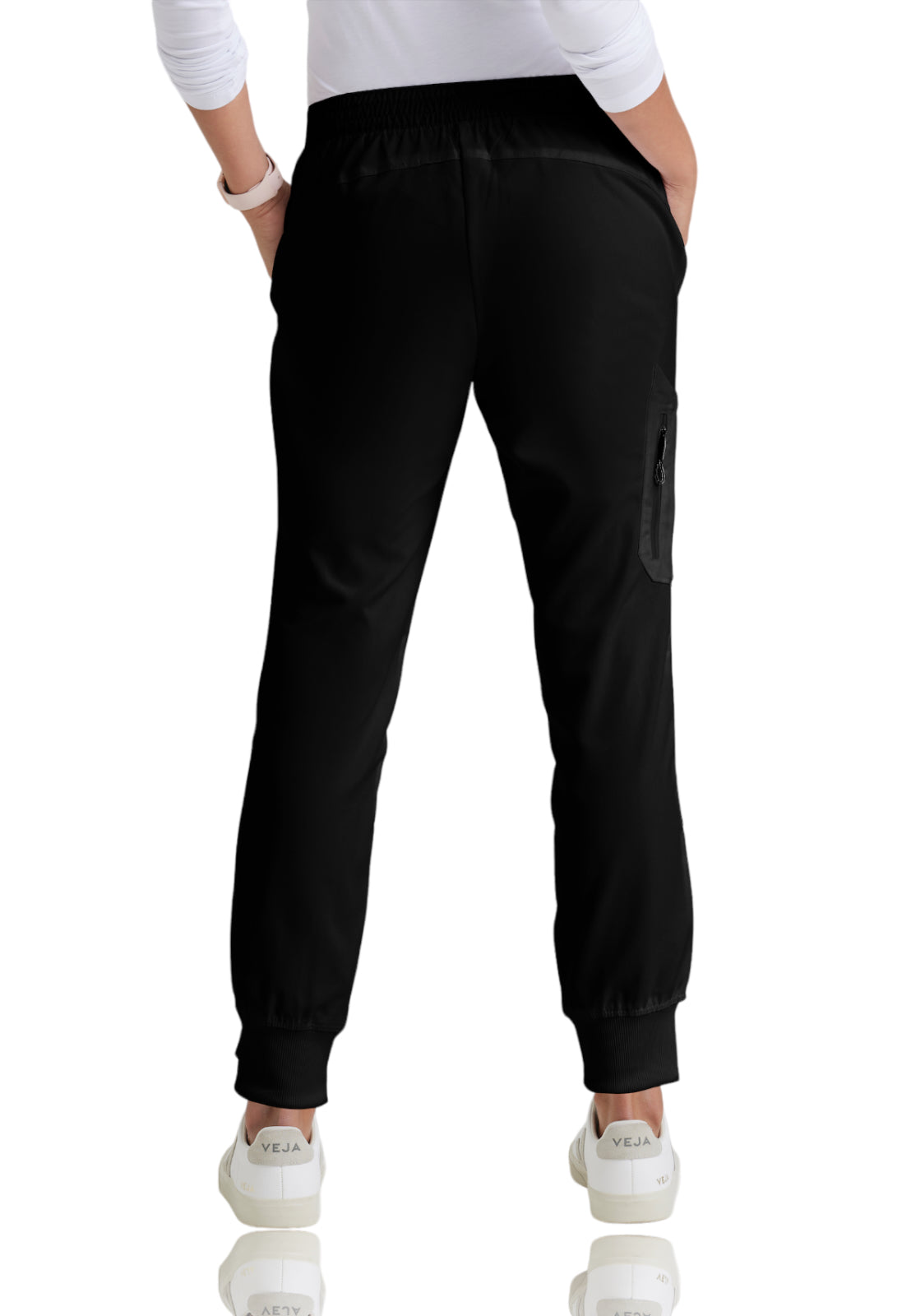 Women's Drawcord Waistband Kira Pant - GRP534 - Black