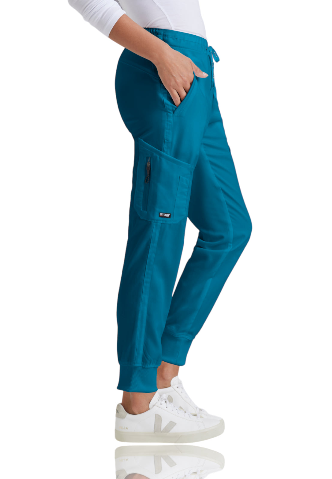 Women's Drawcord Waistband Kira Pant - GRP534 - Bahama