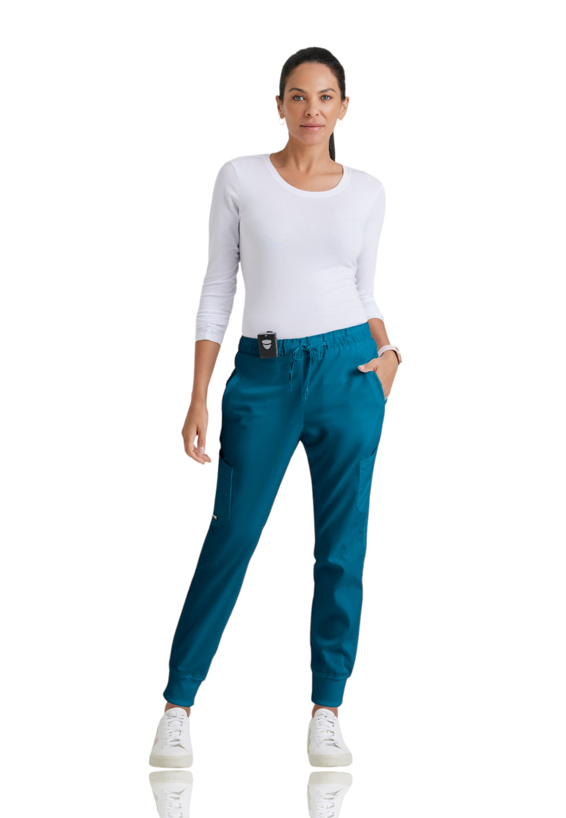Women's Drawcord Waistband Kira Pant - GRP534 - Bahama