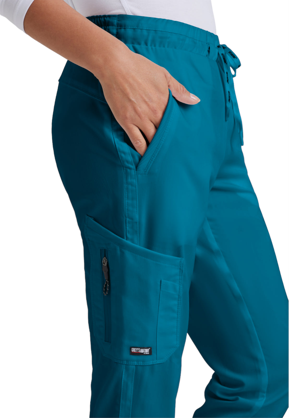 Women's Drawcord Waistband Kira Pant - GRP534 - Bahama