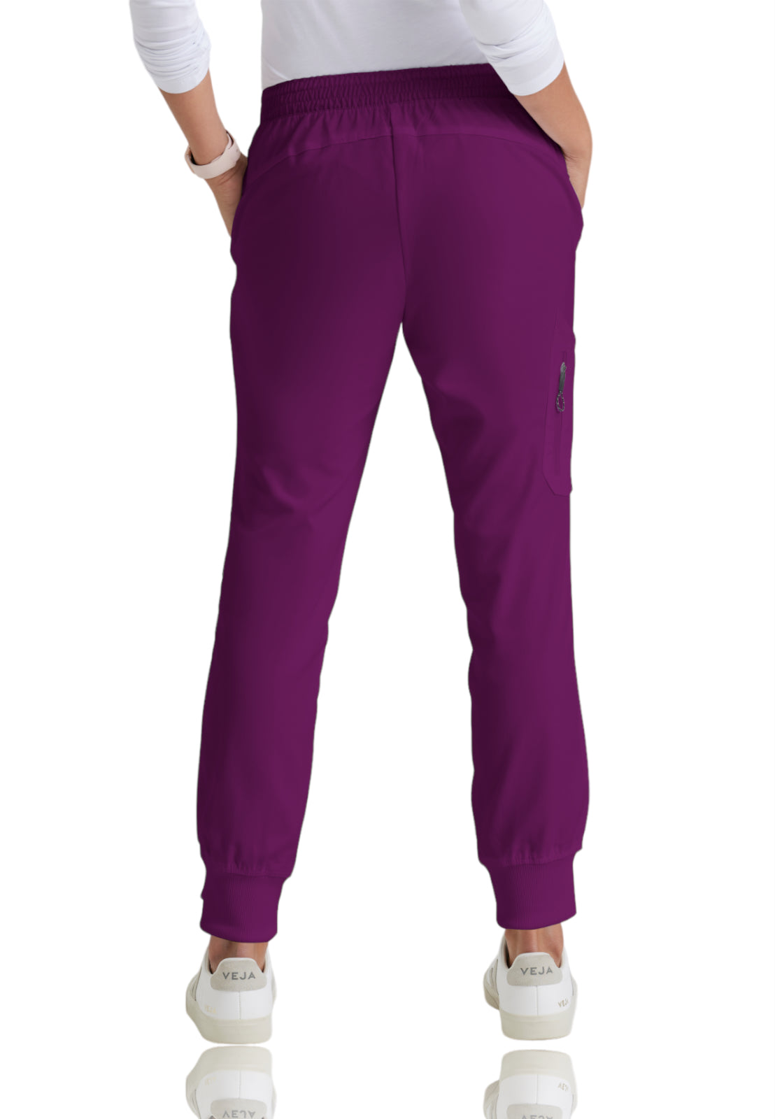 Women's Drawcord Waistband Kira Pant - GRP534 - Wine