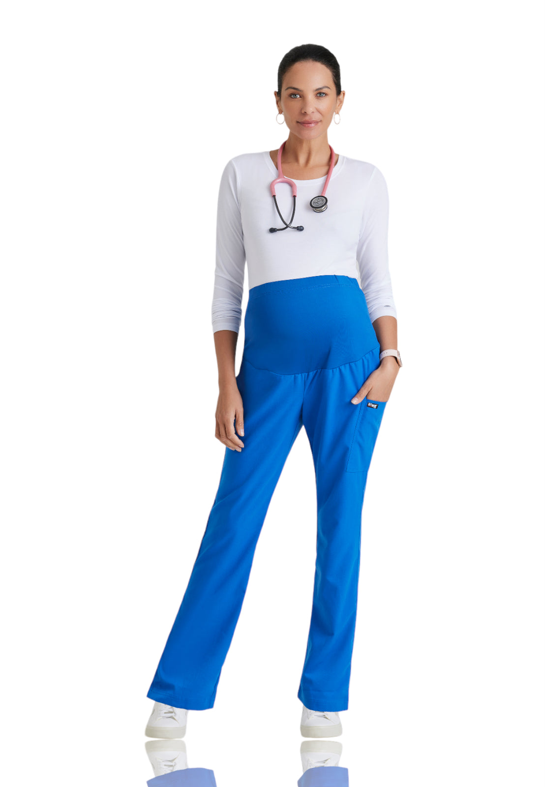 Women's Lilah Maternity Pant - GRP560 - New Royal