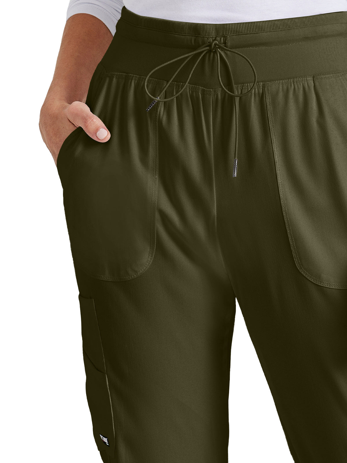 Women's 7-Pocket Carly Jogger Pant - GRSP527 - Olive