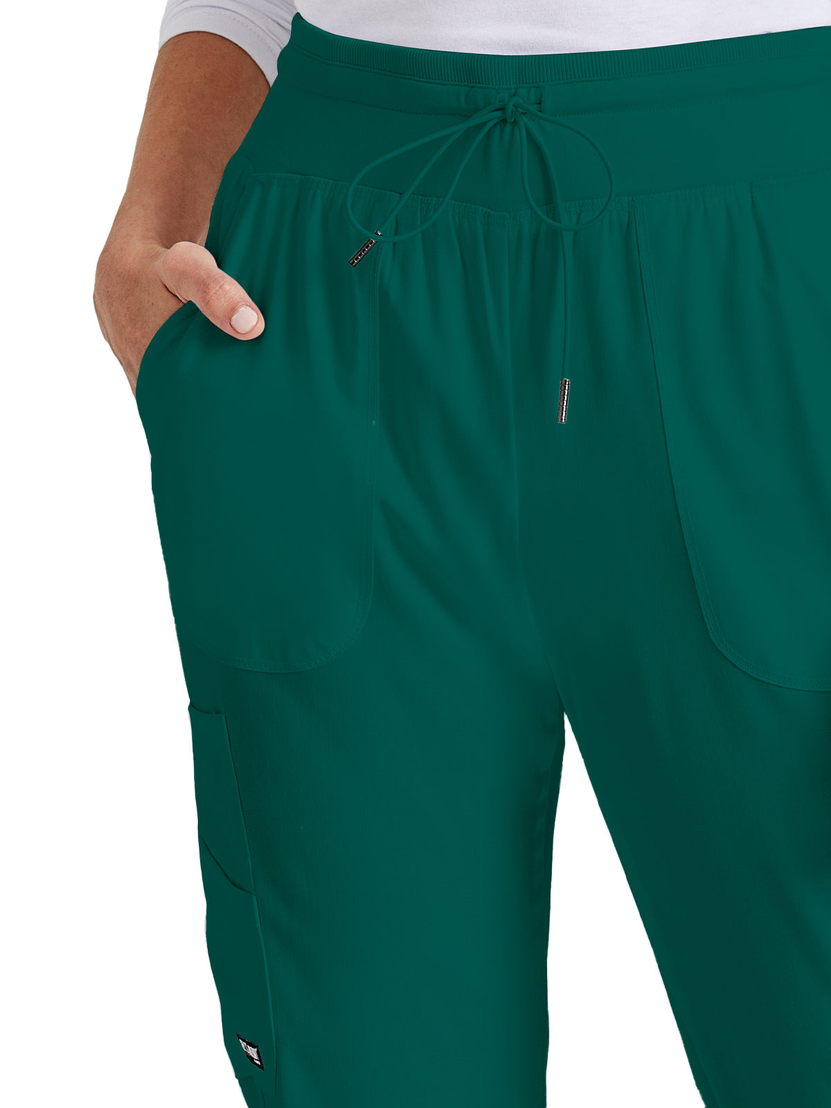 Women's 7-Pocket Carly Jogger Pant - GRSP527 - Hunter Green