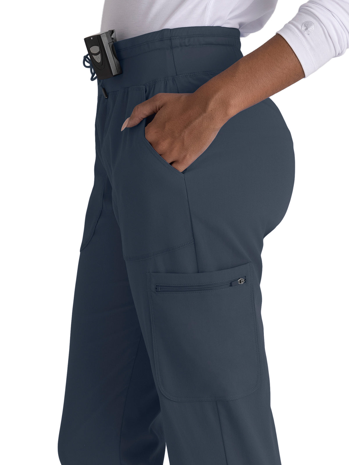 Women's 7-Pocket Carly Jogger Pant - GRSP527 - Steel