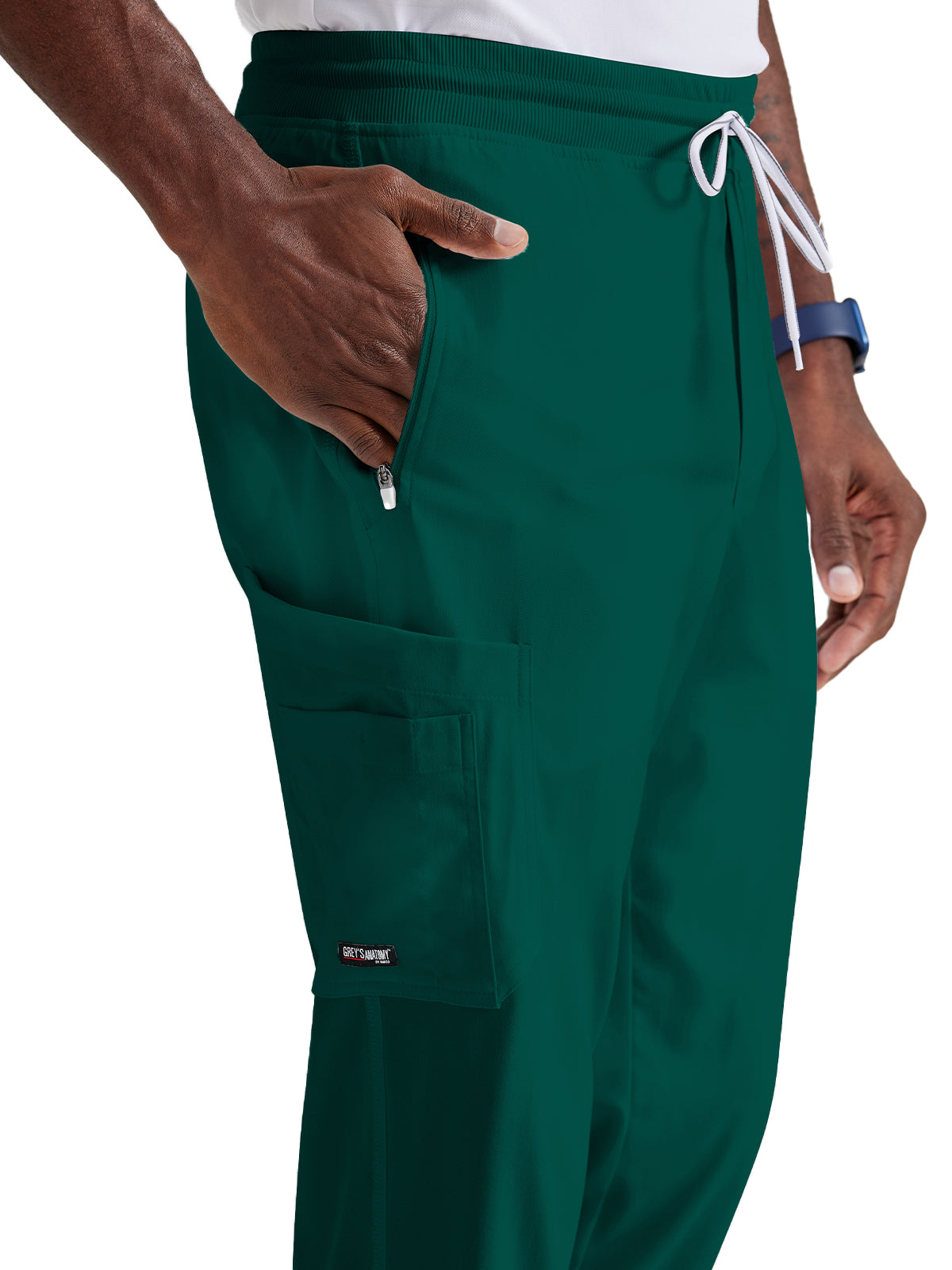 Men's Zip-Fly Murphy Jogger Pant - GRSP550 - Hunter Green