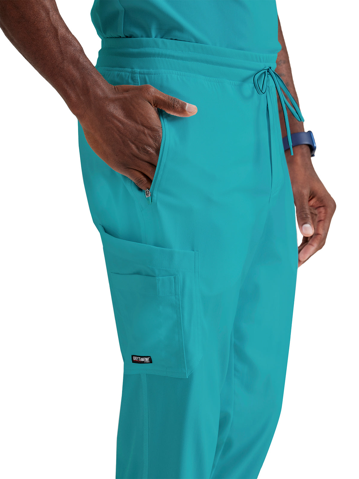 Men's Zip-Fly Murphy Jogger Pant - GRSP550 - Teal