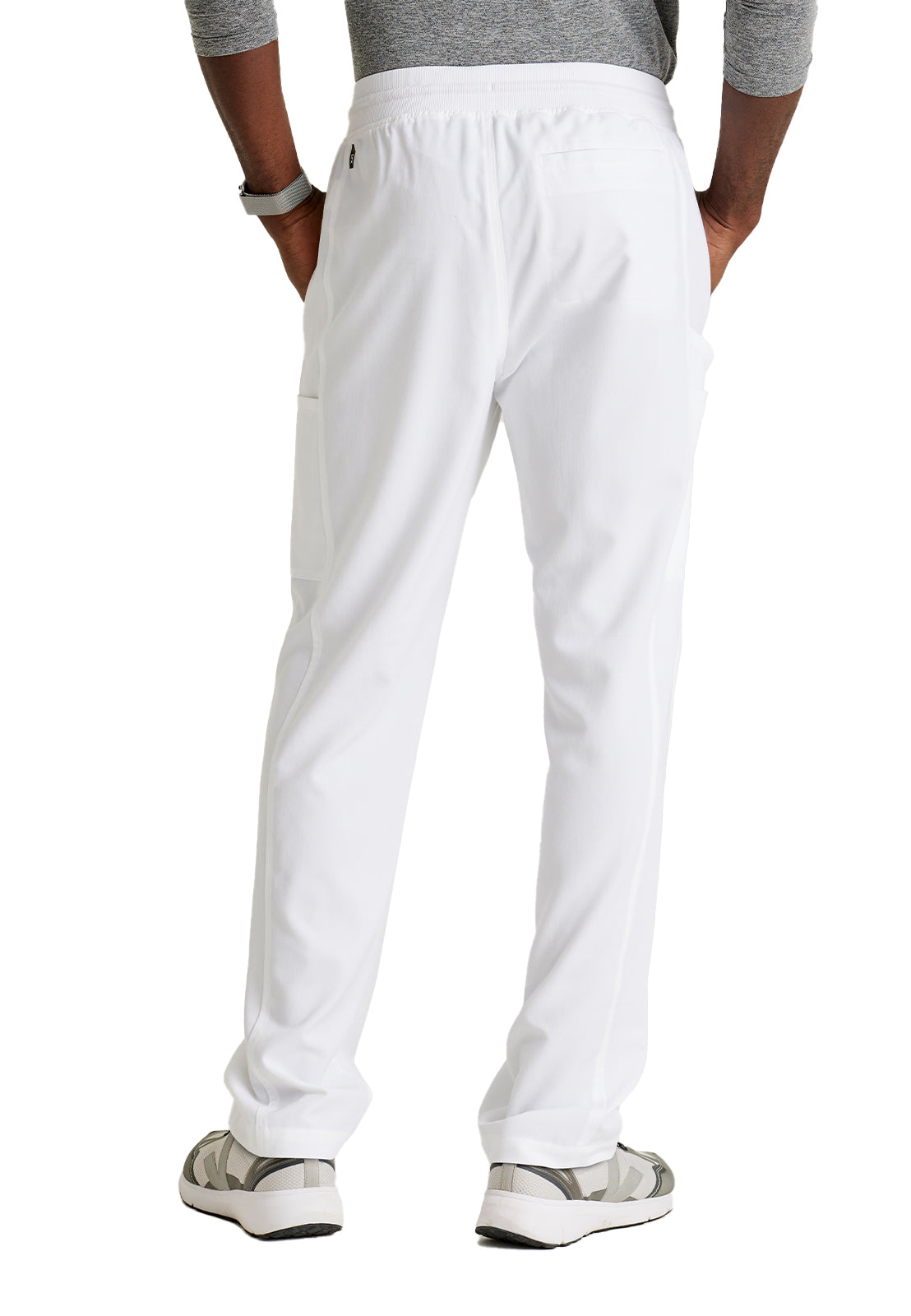 Men's 6 Pocket Straight Pant - GRSP617 - White