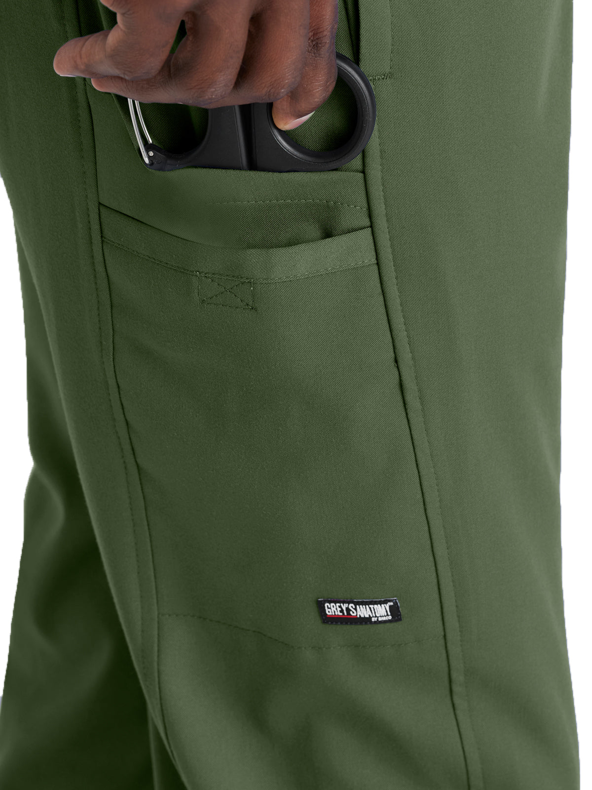 Men's 6 Pocket Straight Pant - GRSP617 - Olive