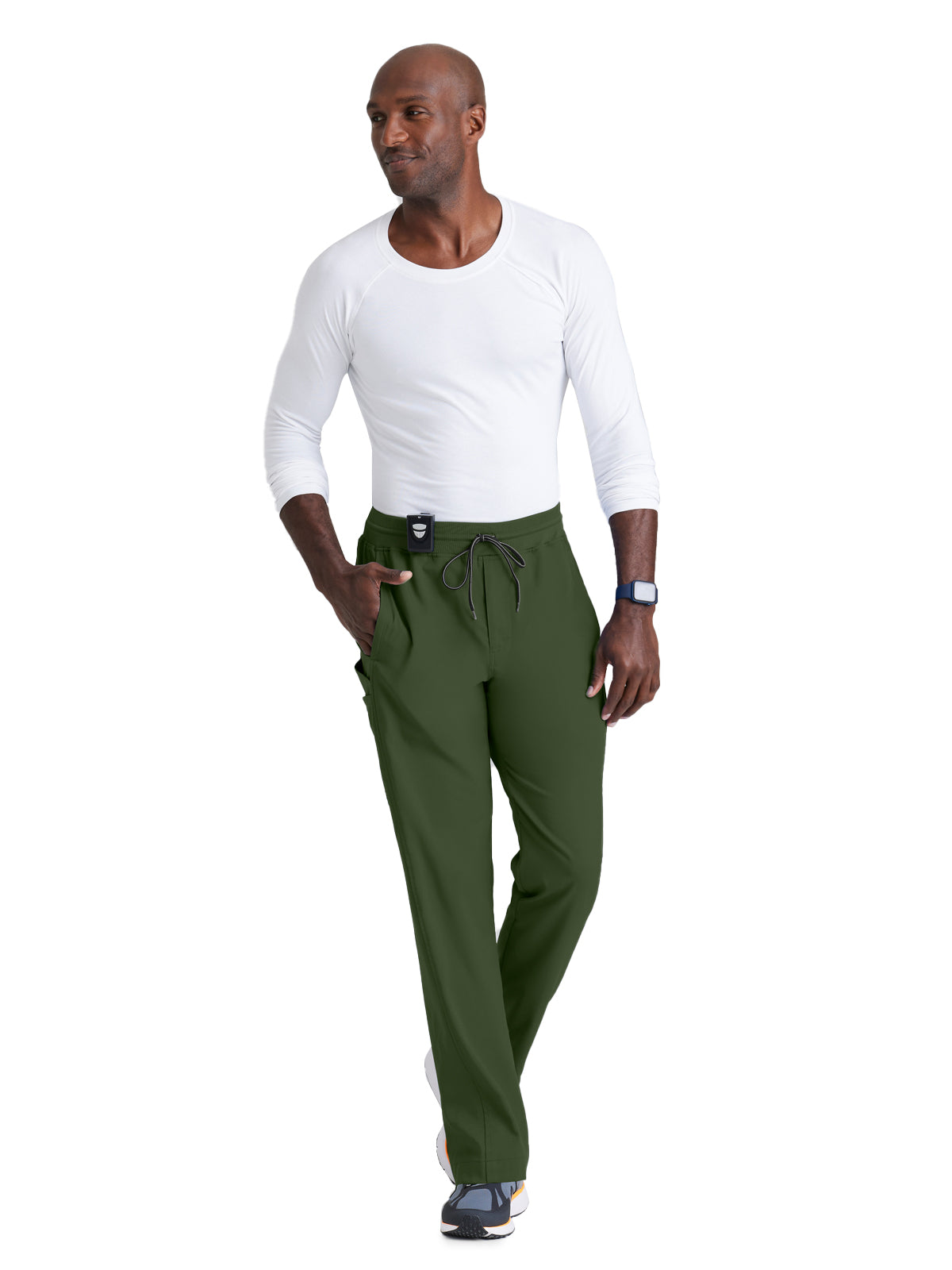 Men's 6 Pocket Straight Pant - GRSP617 - Olive
