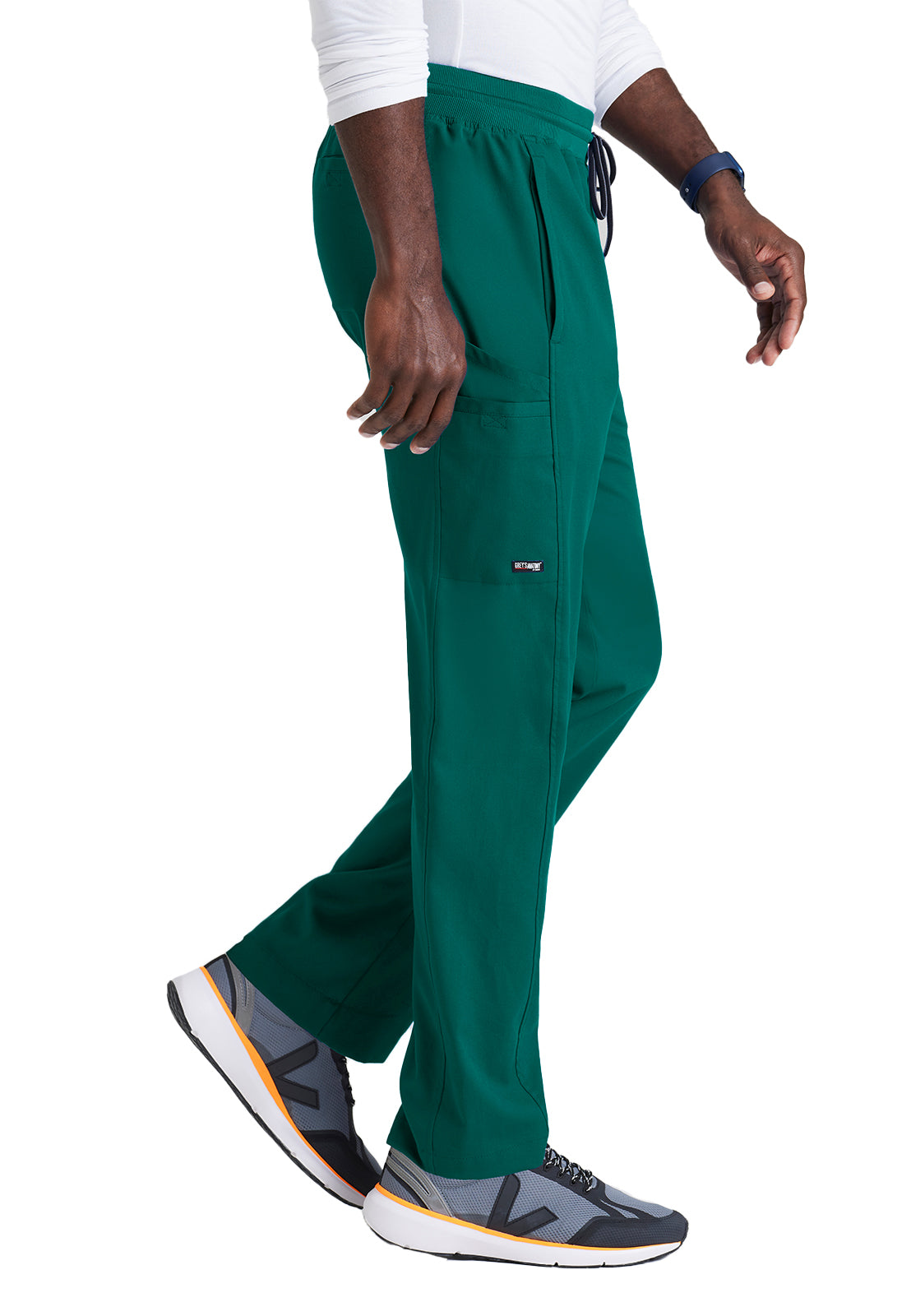 Men's 6 Pocket Straight Pant - GRSP617 - Hunter Green