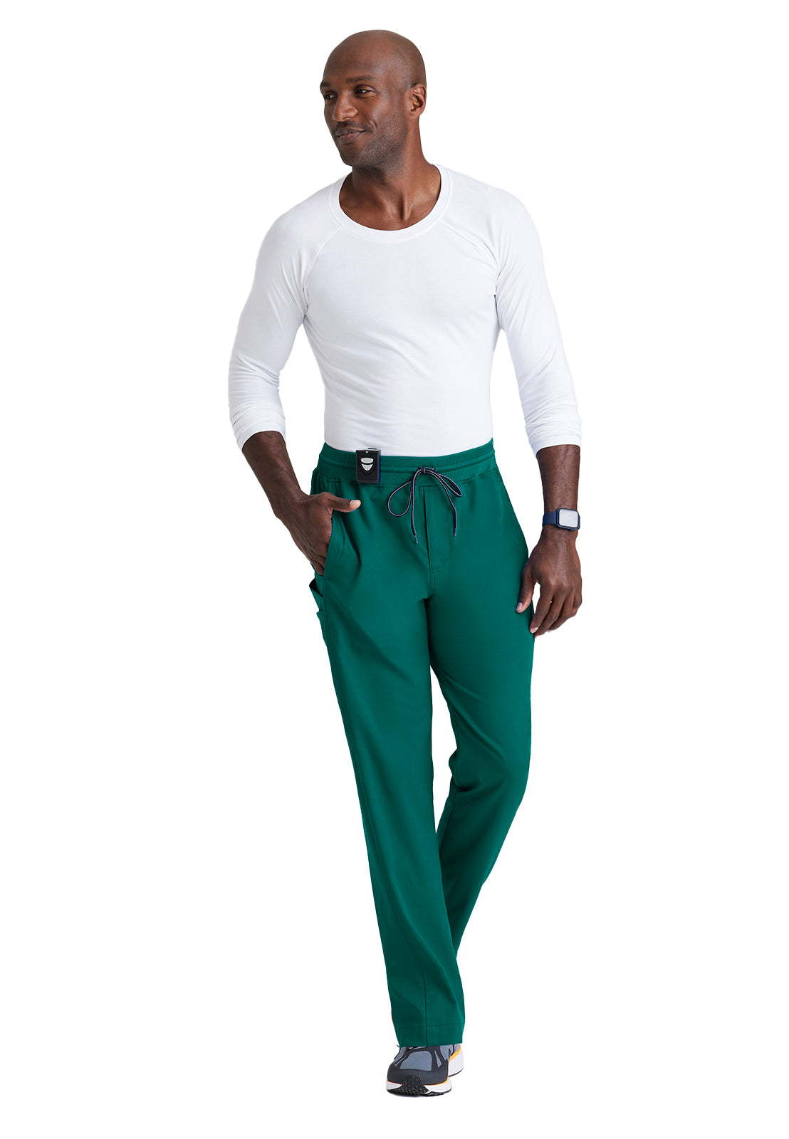 Men's 6 Pocket Straight Pant - GRSP617 - Hunter Green