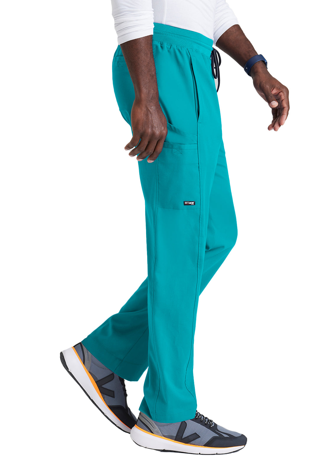 Men's 6 Pocket Straight Pant - GRSP617 - Teal