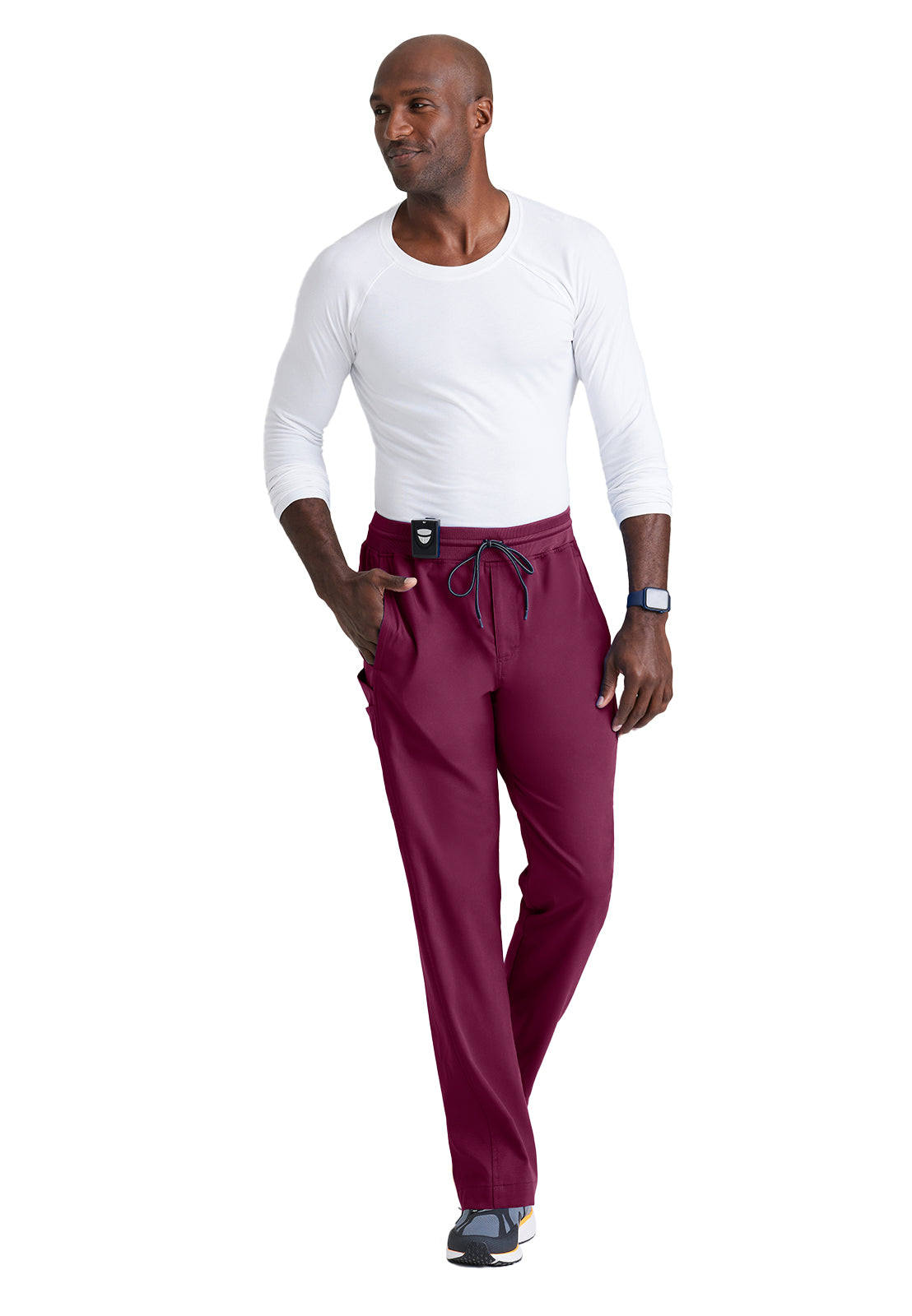 Men's 6 Pocket Straight Pant - GRSP617 - Wine
