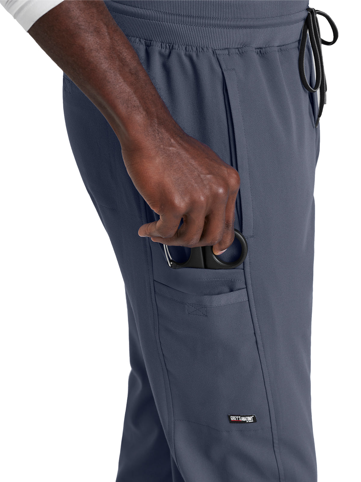 Men's 6 Pocket Straight Pant - GRSP617 - Steel
