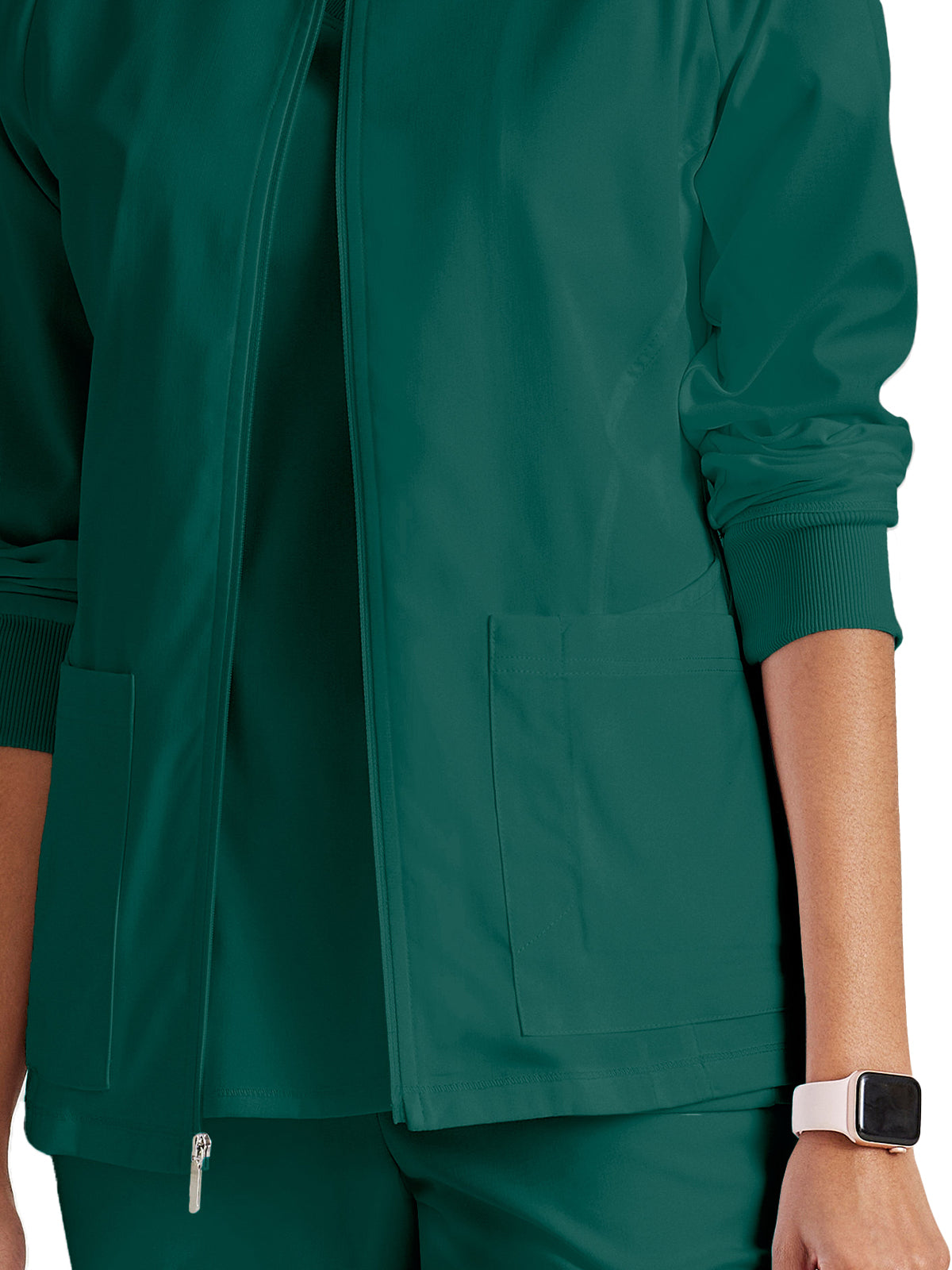 Women's Gianna Warm-Up - GRSW873 - Hunter Green
