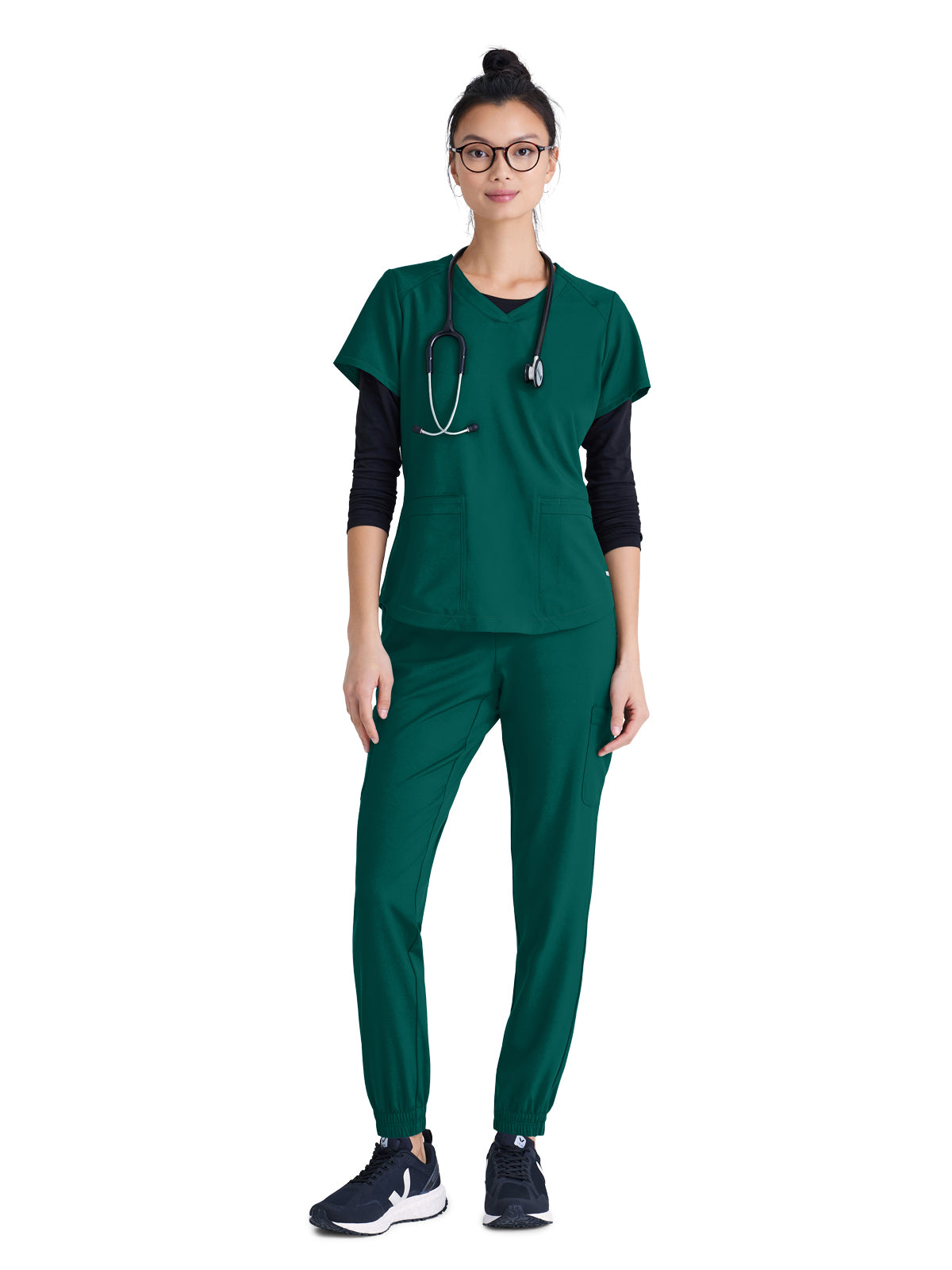 Women's Six-Pocket Terra Jogger Pant - GSSP625 - Hunter Green