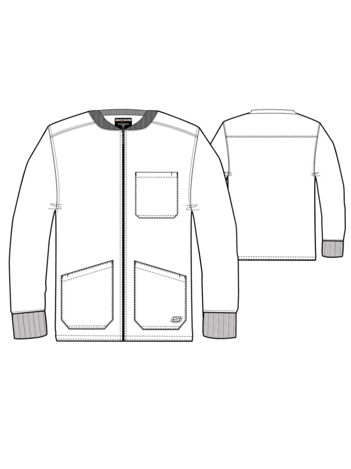 Men's Warm-Up Jacket - SK0408 - Bahama