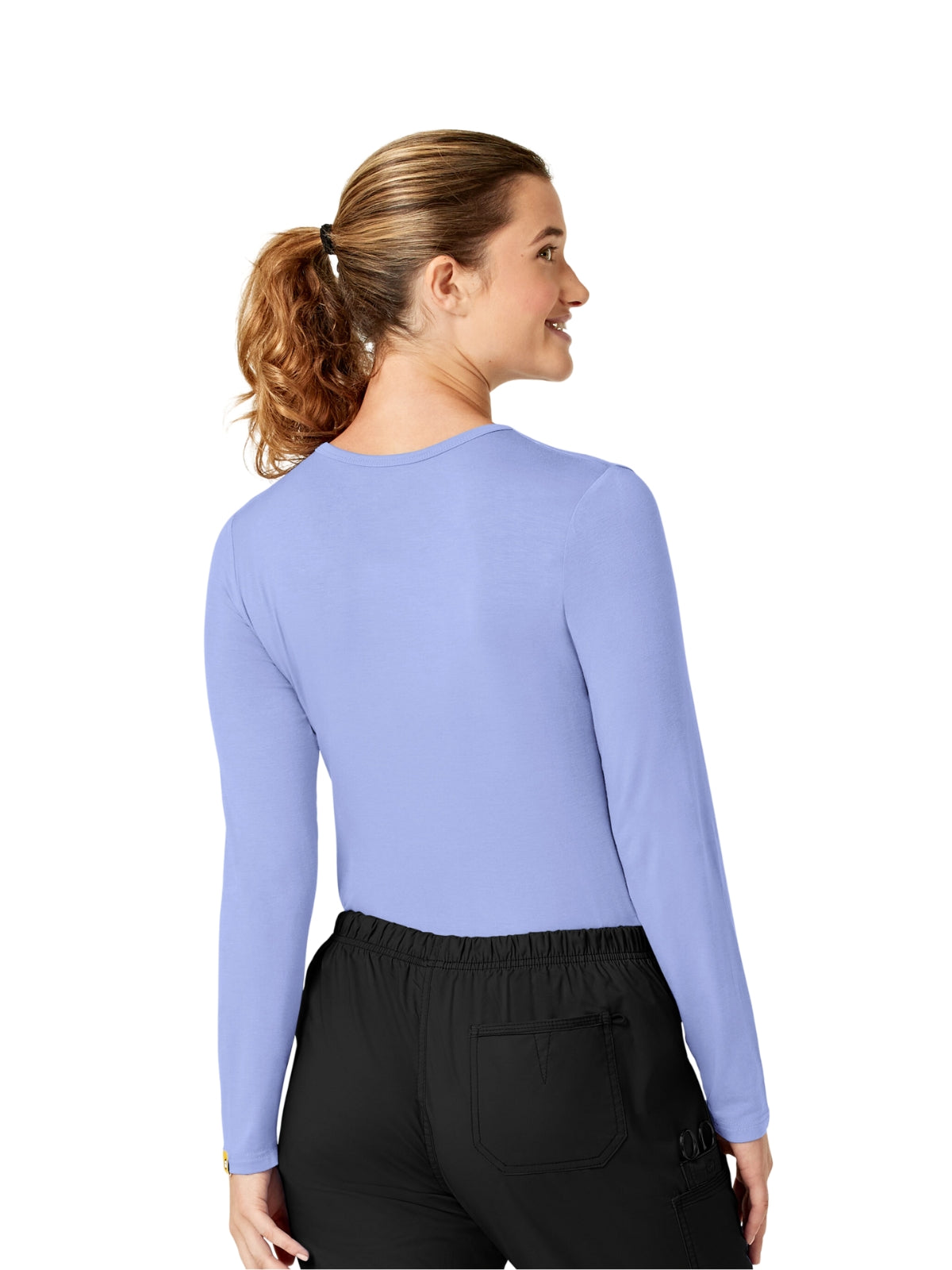 Women's Silky Underscrub Tee - 2009 - Ceil Blue