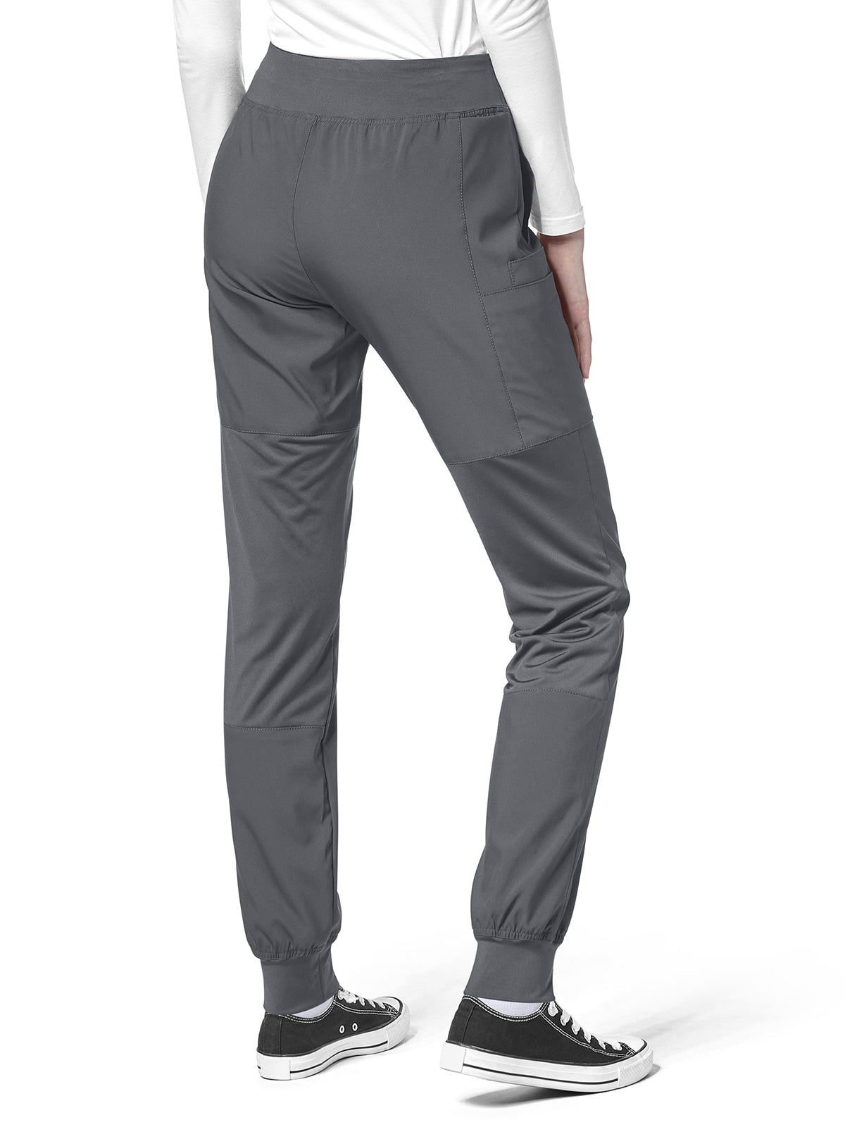 Women's Eight-Pocket Comfort Waist Pant - 5555 - Pewter
