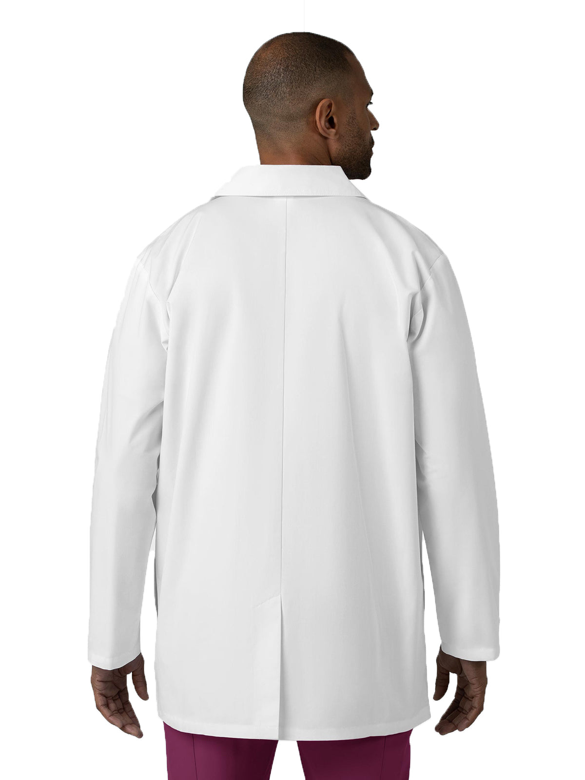Unisex Nine-Pocket 33.5" Lab Coat - 7602 - White