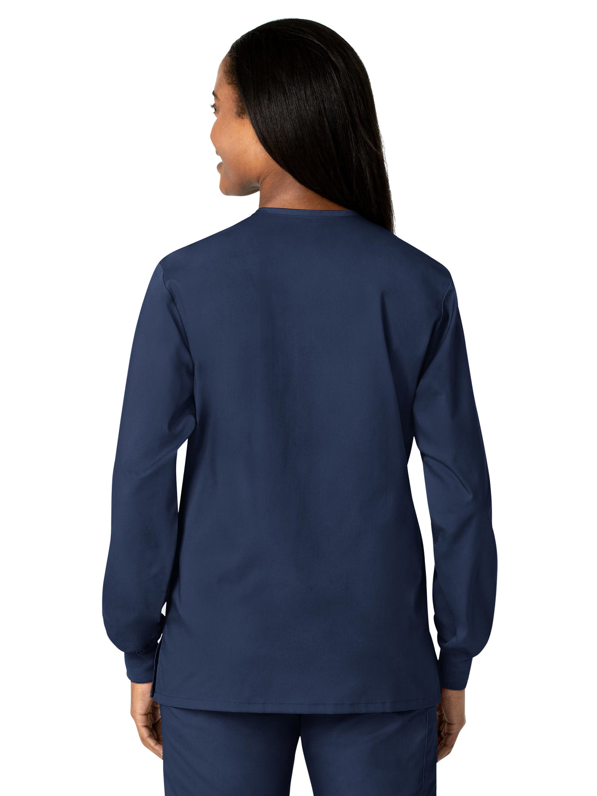 Unisex Five-Pocket Snap Front Jacket - 800 - Navy
