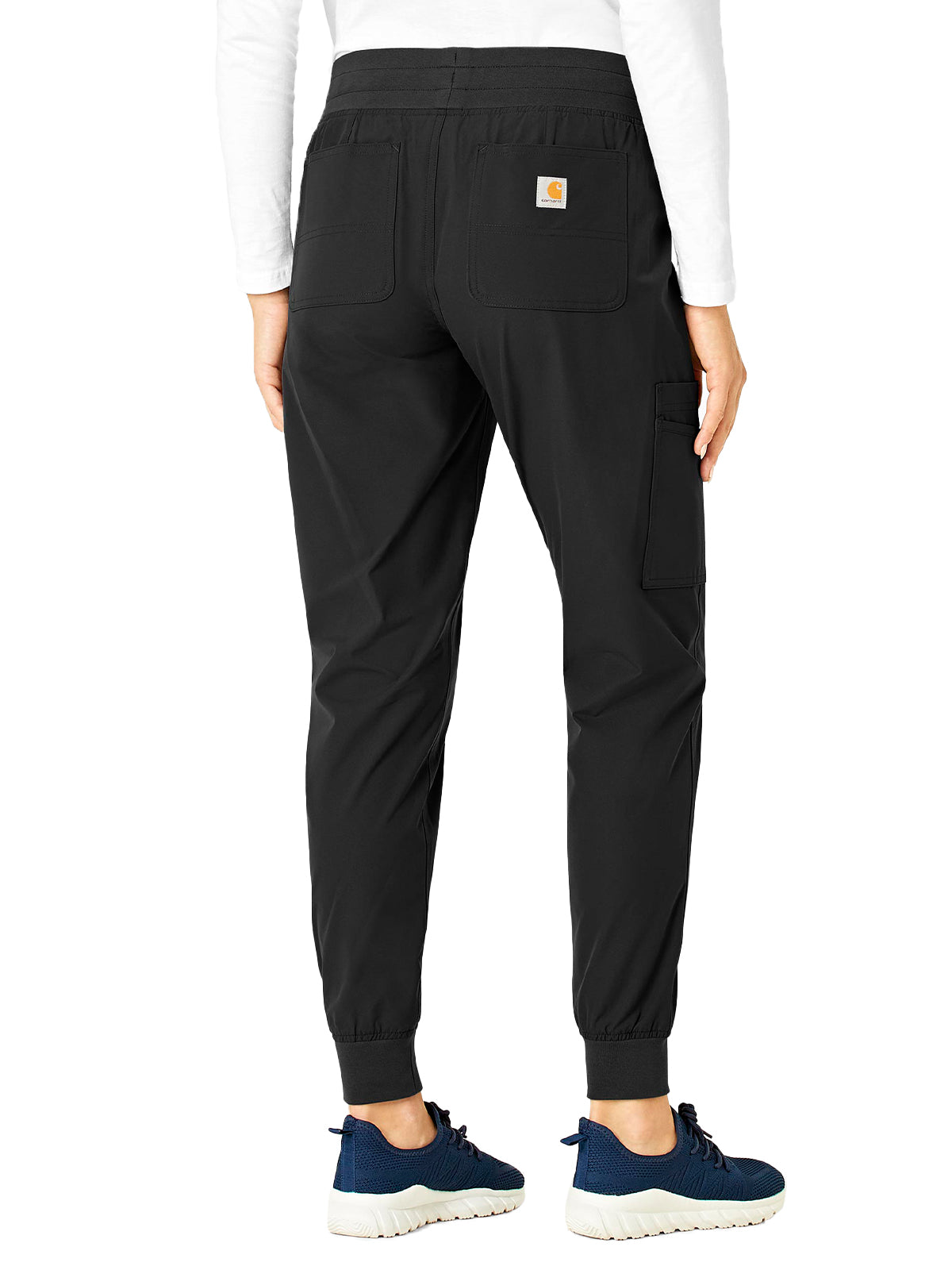 Women's Seven-Pocket Modern Fit Jogger Pant - C51113 - Black