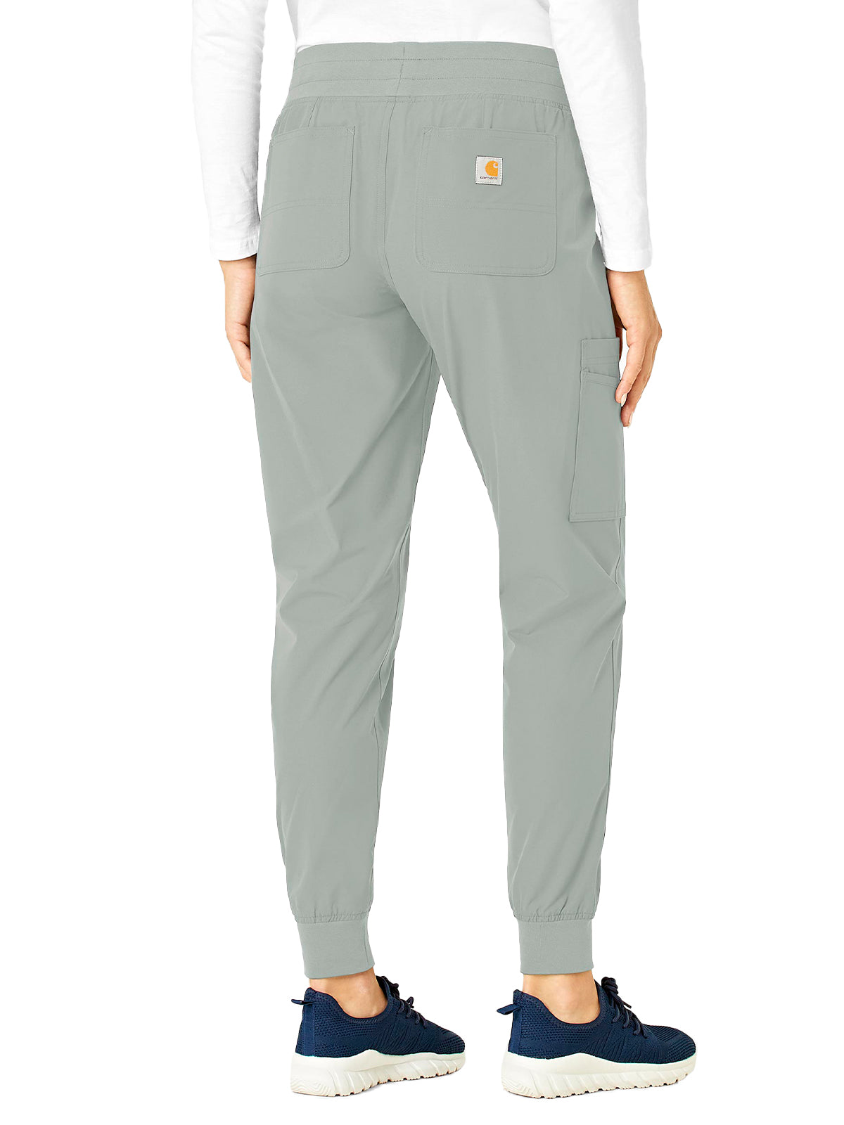 Women's Seven-Pocket Modern Fit Jogger Pant - C51113 - Grey
