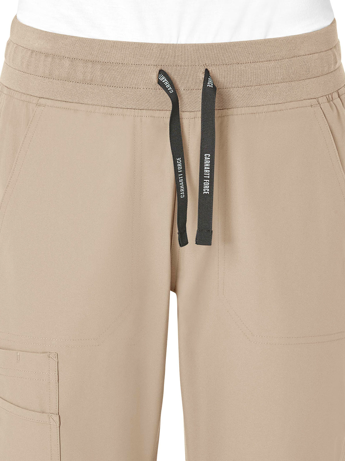 Women's Seven-Pocket Modern Fit Jogger Pant - C51113 - Khaki