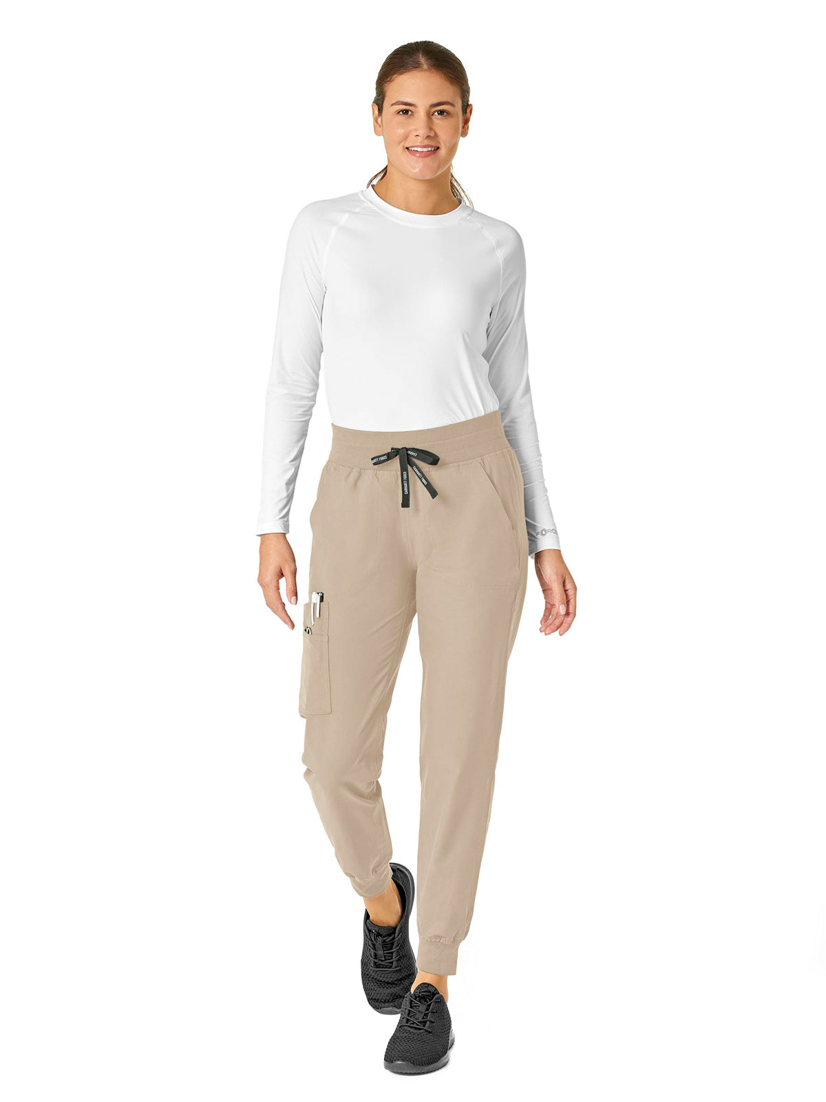 Women's Seven-Pocket Modern Fit Jogger Pant - C51113 - Khaki